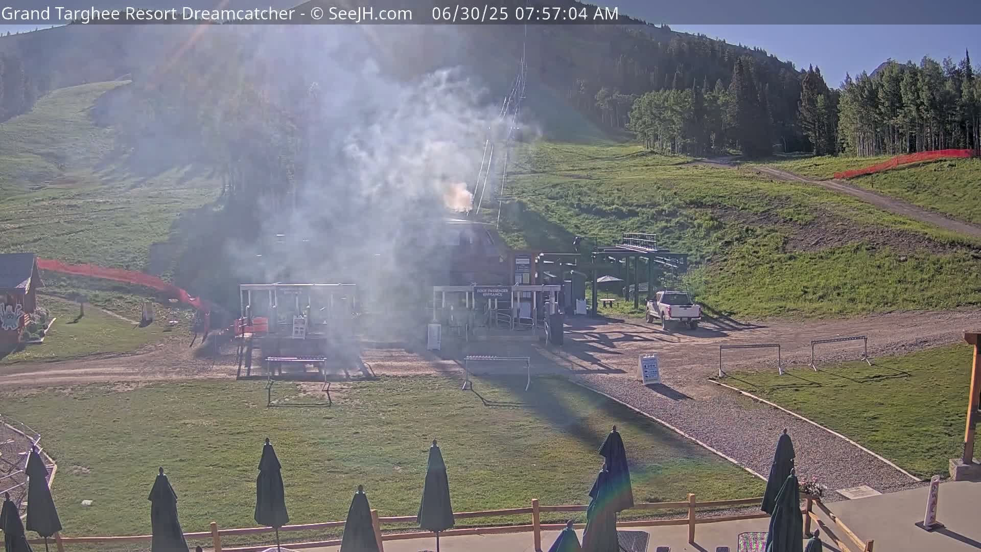 Grand Targhee Resort Ski Lifts & Slopes Live Cam - Alta, Teton, Wyoming, USA