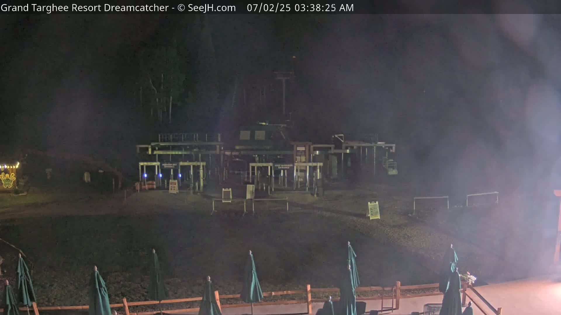 Grand Targhee Resort Ski Lifts & Slopes Live Cam - Alta, Teton, Wyoming, USA