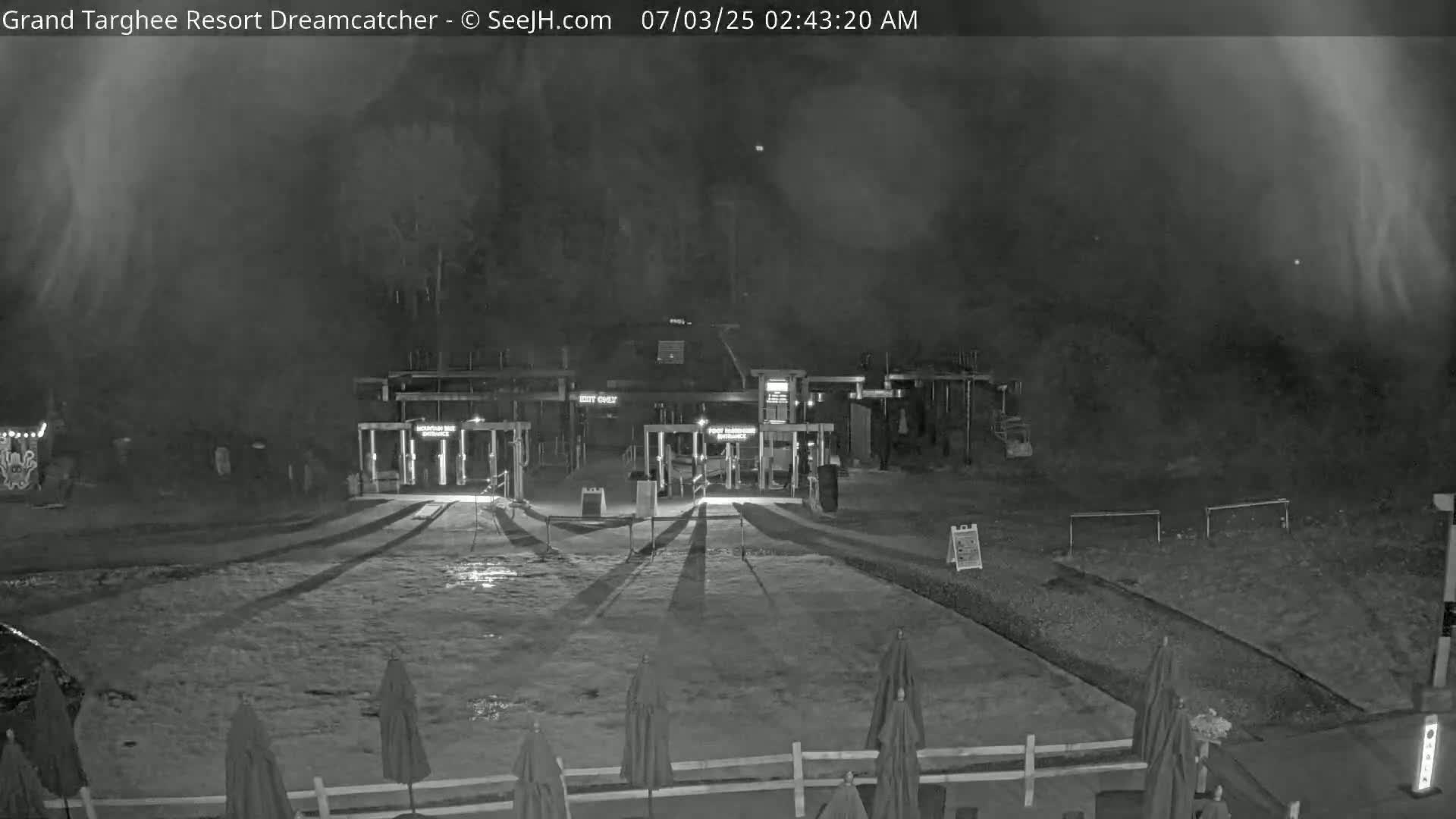 Grand Targhee Resort Ski Lifts & Slopes Live Cam - Alta, Teton, Wyoming, USA