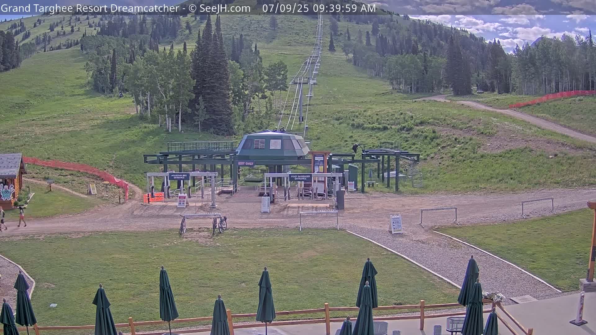 Grand Targhee Resort Ski Lifts & Slopes Live Cam - Alta, Teton, Wyoming, USA