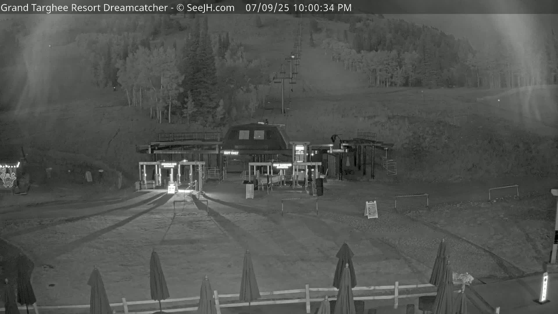 Grand Targhee Resort Ski Lifts & Slopes Live Cam - Alta, Teton, Wyoming, USA