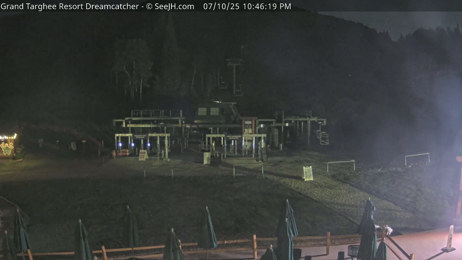 Grand Targhee Resort Ski Lifts & Slopes Live Cam - Alta, Teton, Wyoming, USA