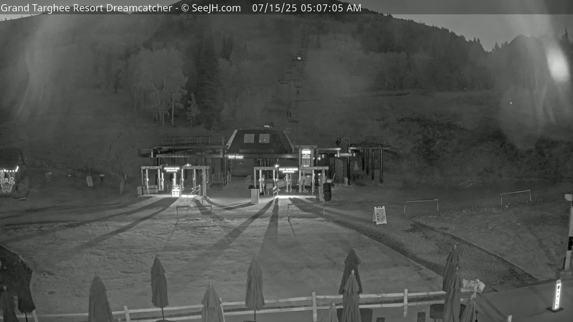Grand Targhee Resort Ski Lifts & Slopes Live Cam - Alta, Teton, Wyoming, USA