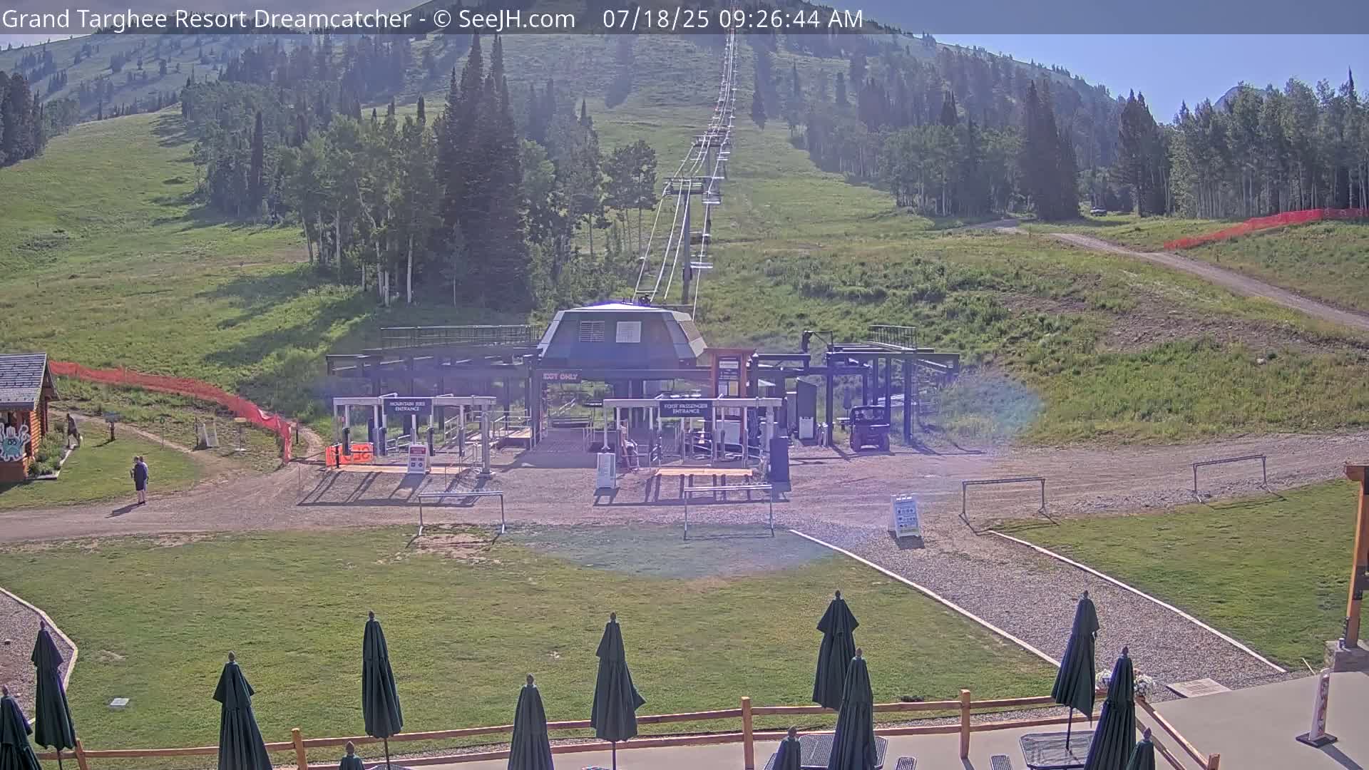 Grand Targhee Resort Ski Lifts & Slopes Live Cam - Alta, Teton, Wyoming, USA