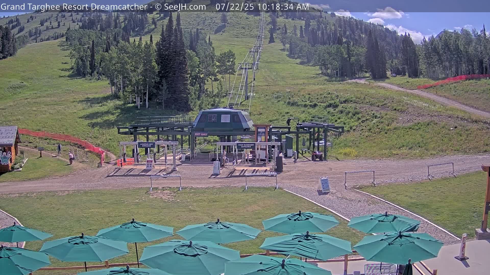 Grand Targhee Resort Ski Lifts & Slopes Live Cam - Alta, Teton, Wyoming, USA