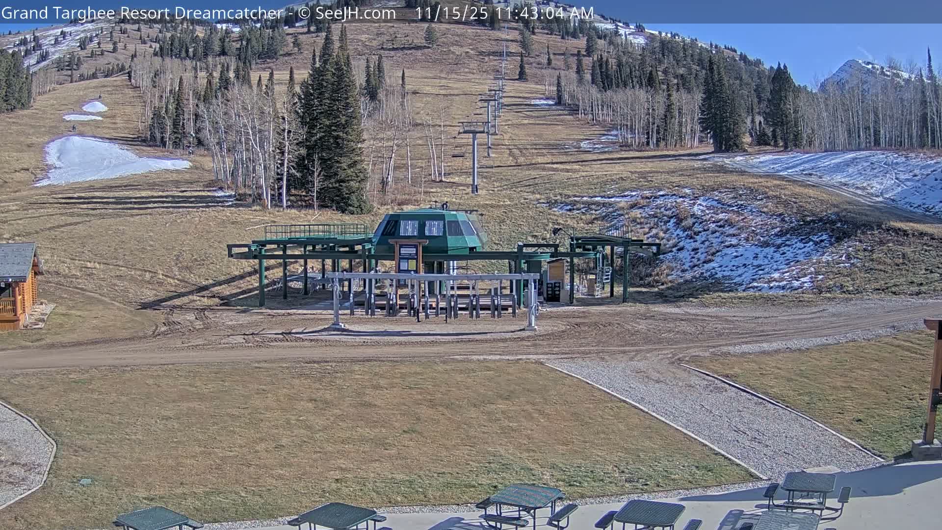 Grand Targhee Resort Ski Lifts & Slopes Live Cam - Alta, Teton, Wyoming, USA