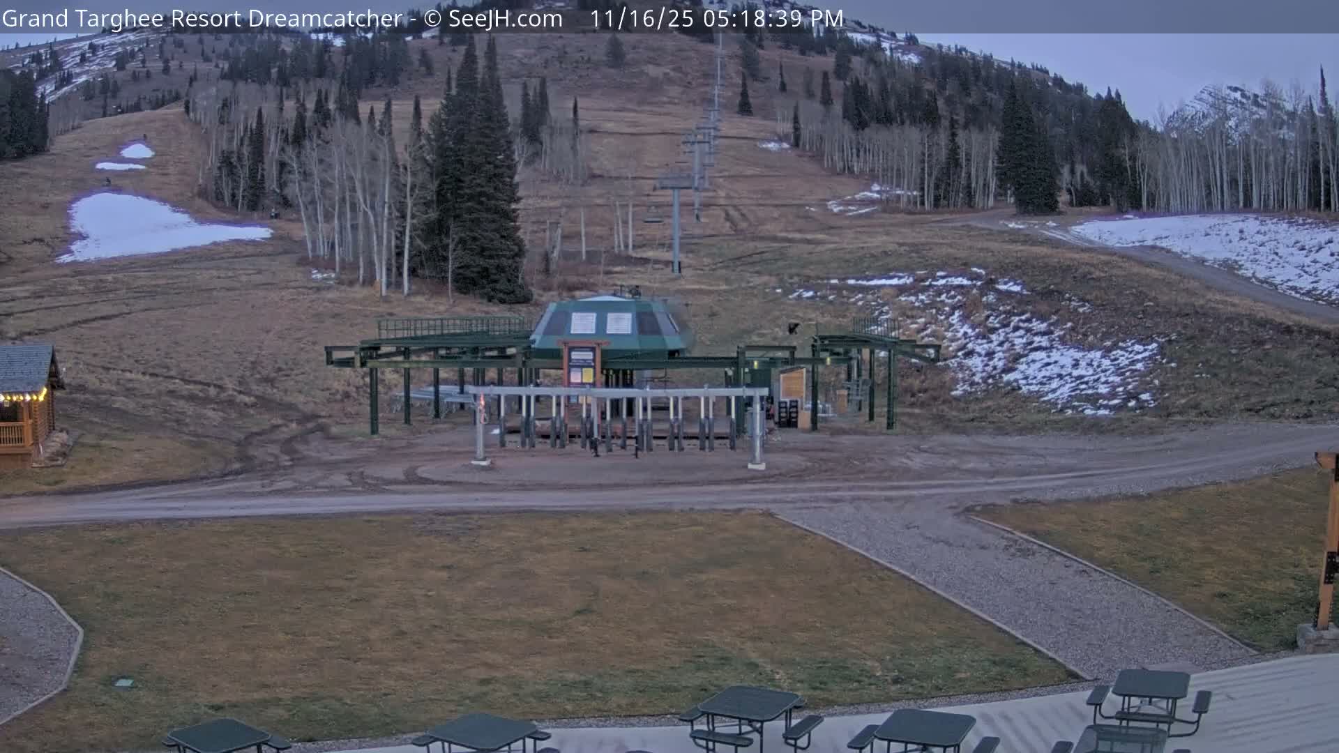 Grand Targhee Resort Ski Lifts & Slopes Live Cam - Alta, Teton, Wyoming, USA
