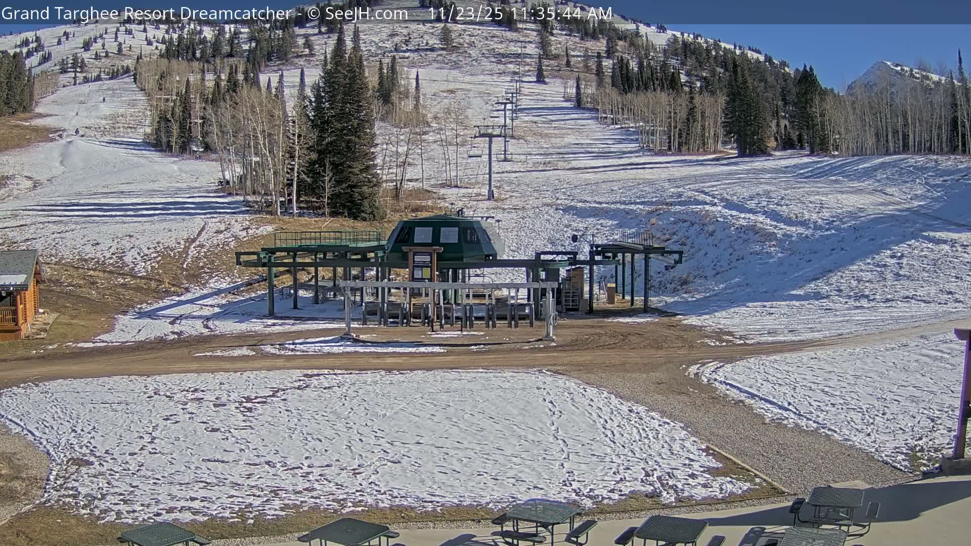 Grand Targhee Resort Ski Lifts & Slopes Live Cam - Alta, Teton, Wyoming, USA