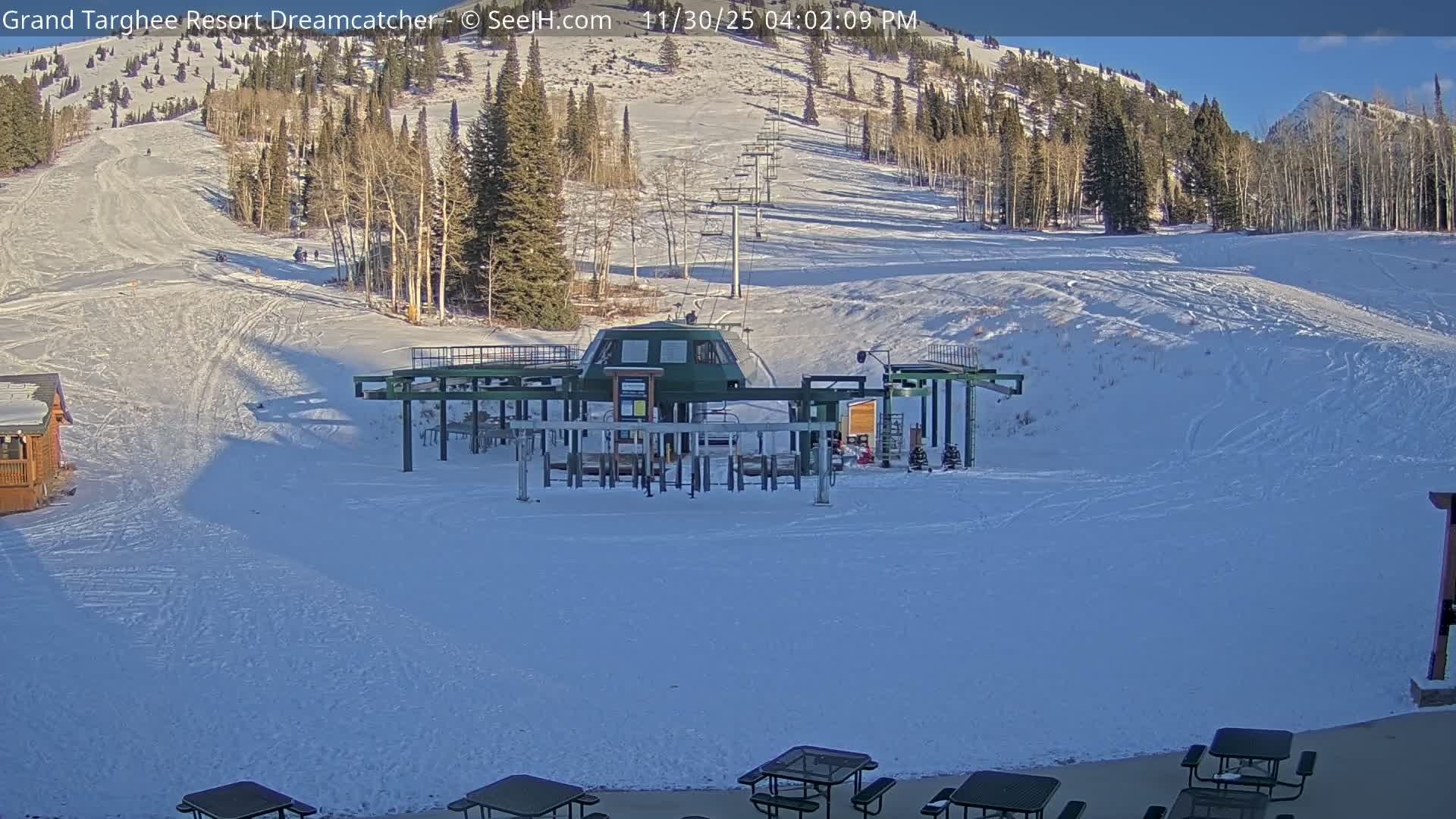 Grand Targhee Resort Ski Lifts & Slopes Live Cam - Alta, Teton, Wyoming, USA