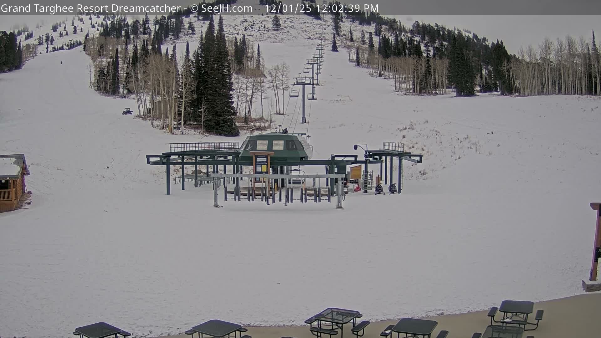 Grand Targhee Resort Ski Lifts & Slopes Live Cam - Alta, Teton, Wyoming, USA
