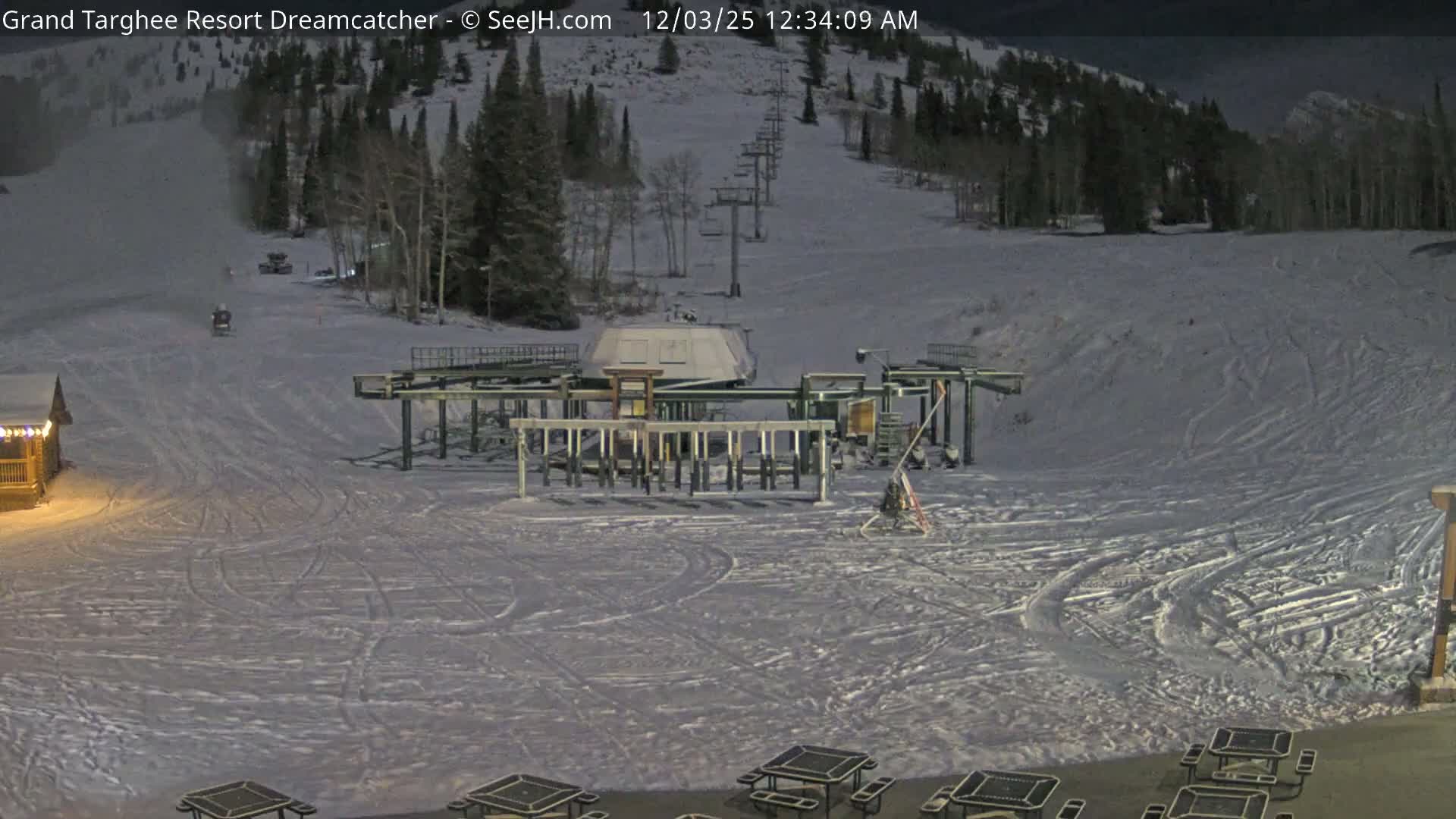 Grand Targhee Resort Ski Lifts & Slopes Live Cam - Alta, Teton, Wyoming, USA