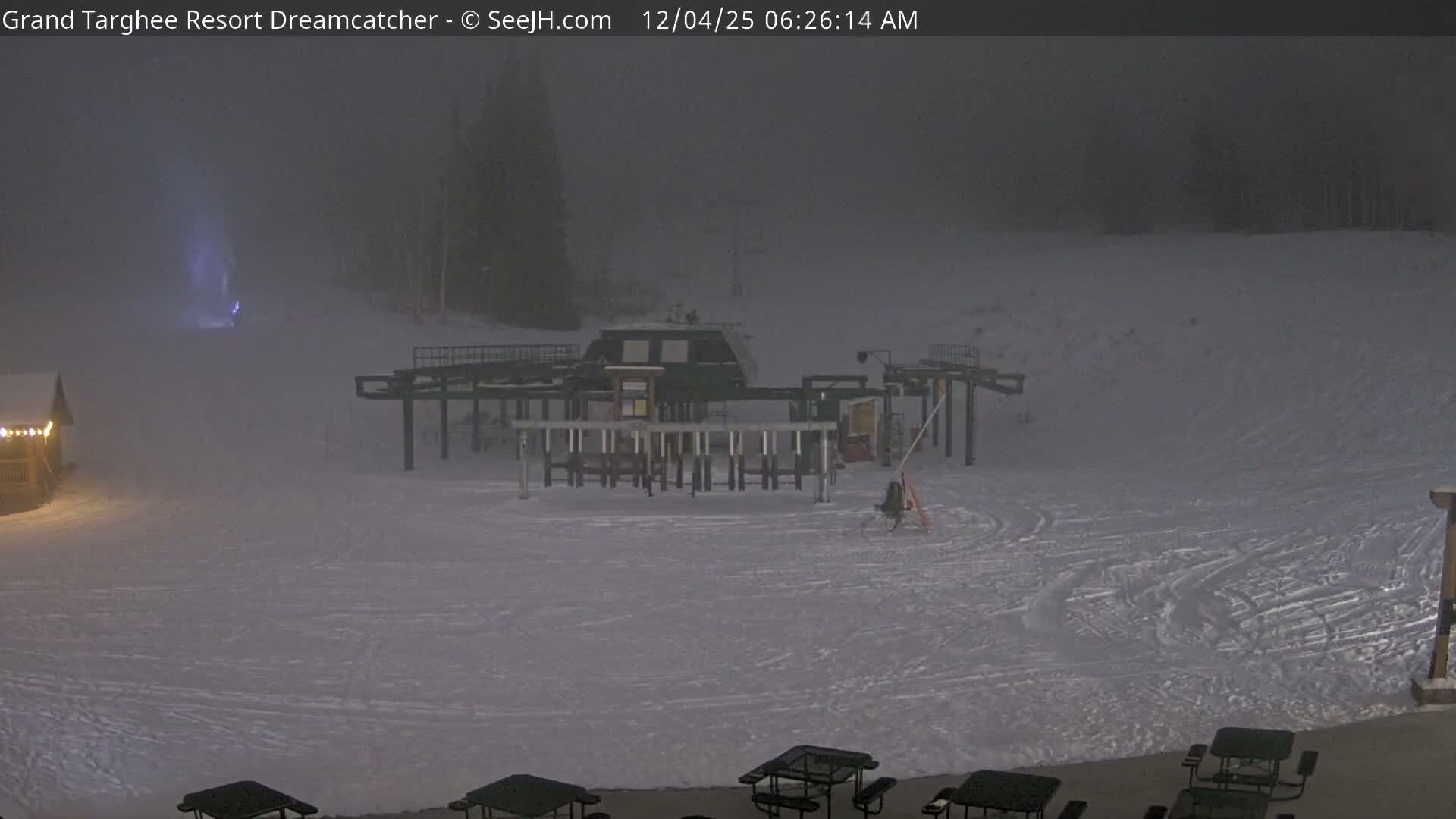 Grand Targhee Resort Ski Lifts & Slopes Live Cam - Alta, Teton, Wyoming, USA