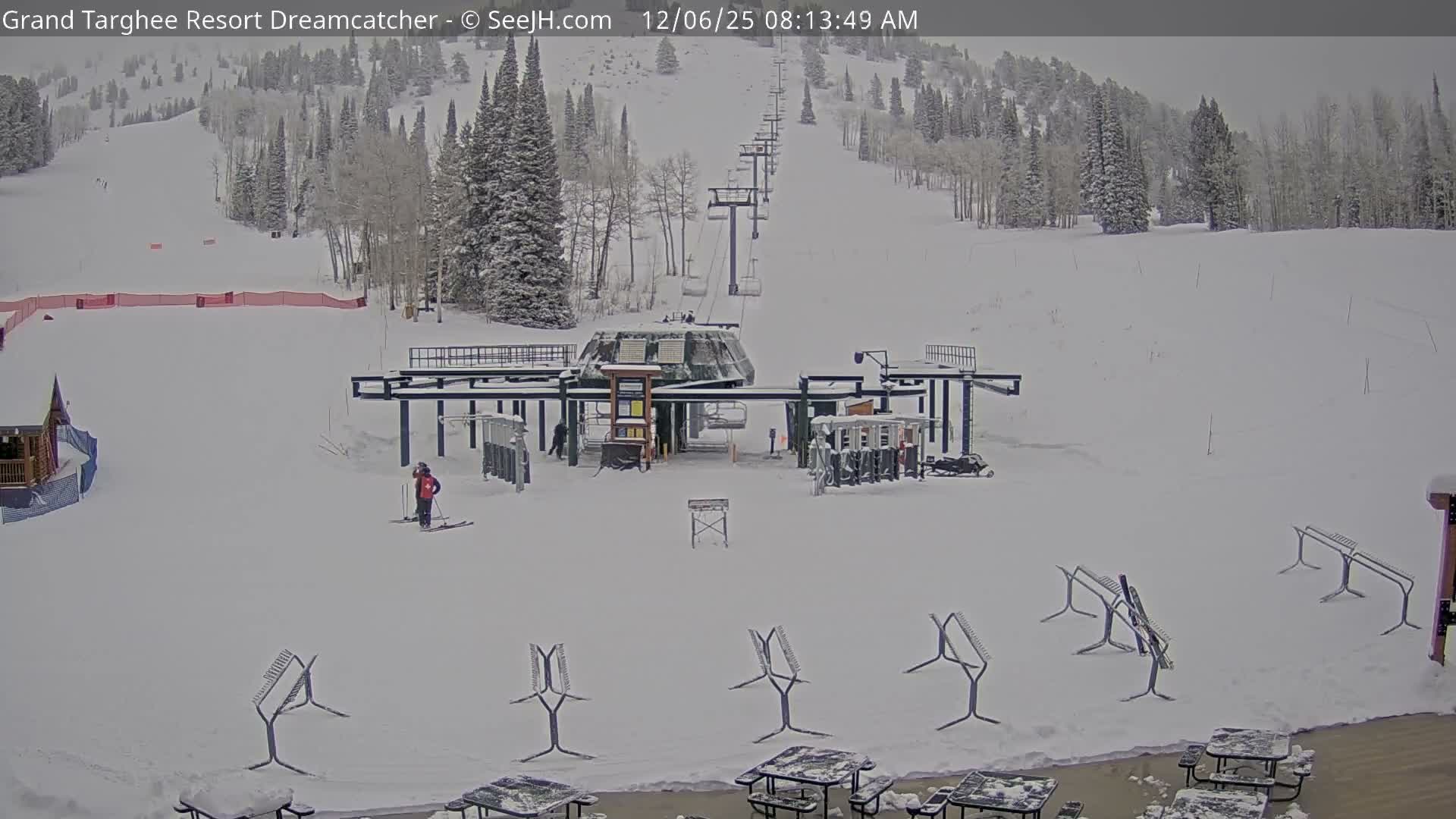 Grand Targhee Resort Ski Lifts & Slopes Live Cam - Alta, Teton, Wyoming, USA