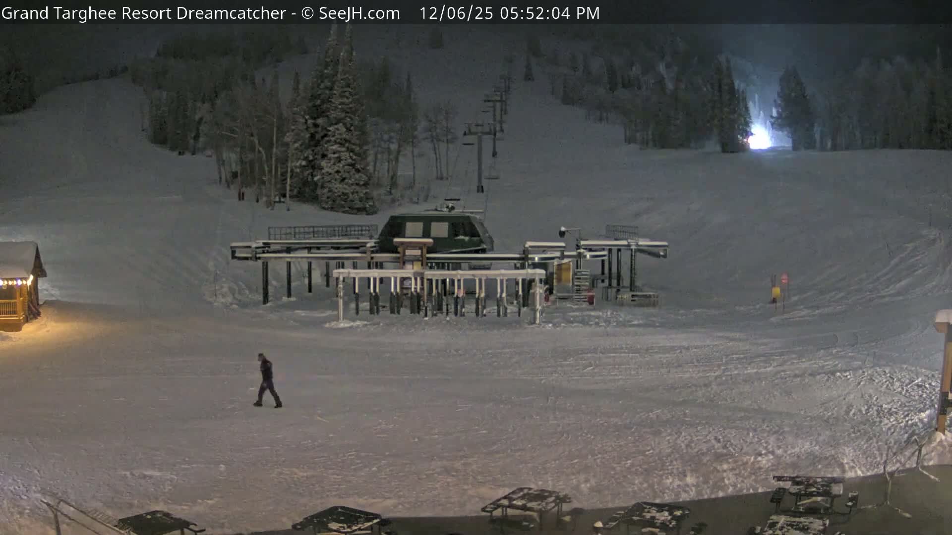 Grand Targhee Resort Ski Lifts & Slopes Live Cam - Alta, Teton, Wyoming, USA