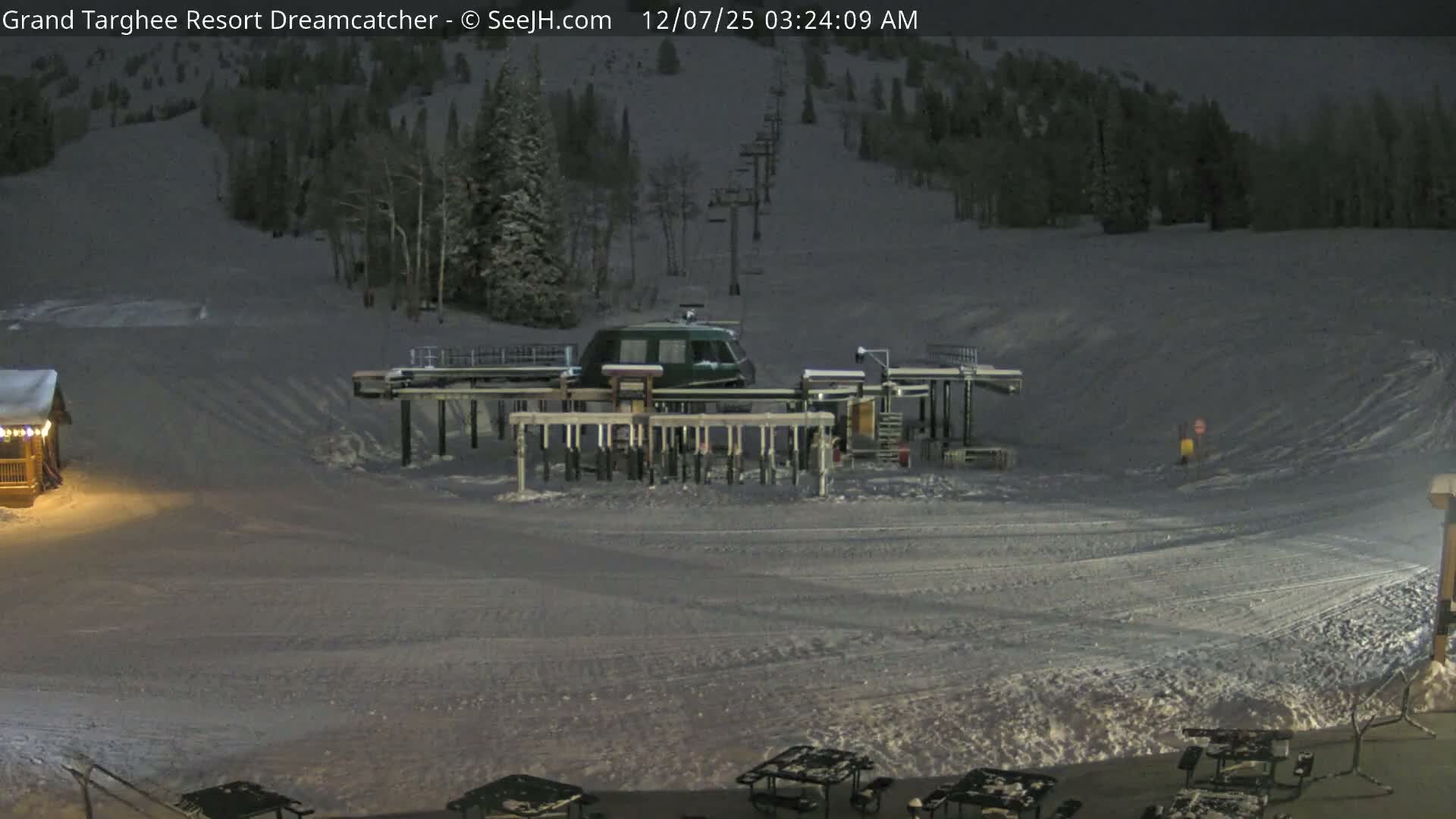Grand Targhee Resort Ski Lifts & Slopes Live Cam - Alta, Teton, Wyoming, USA
