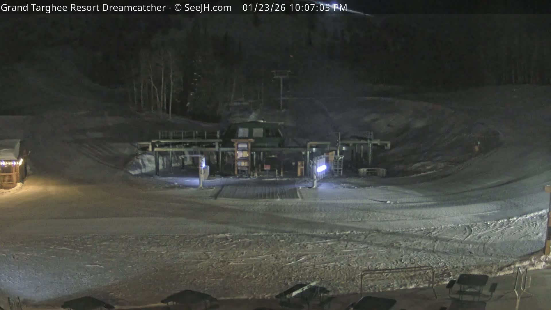 Grand Targhee Resort Ski Lifts & Slopes Live Cam - Alta, Teton, Wyoming, USA