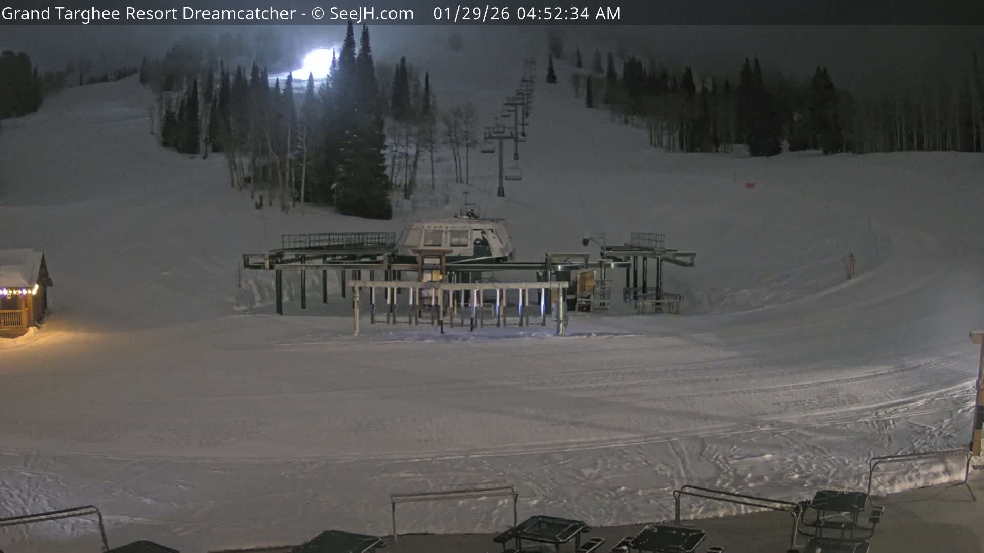 Grand Targhee Resort Ski Lifts & Slopes Live Cam - Alta, Teton, Wyoming, USA
