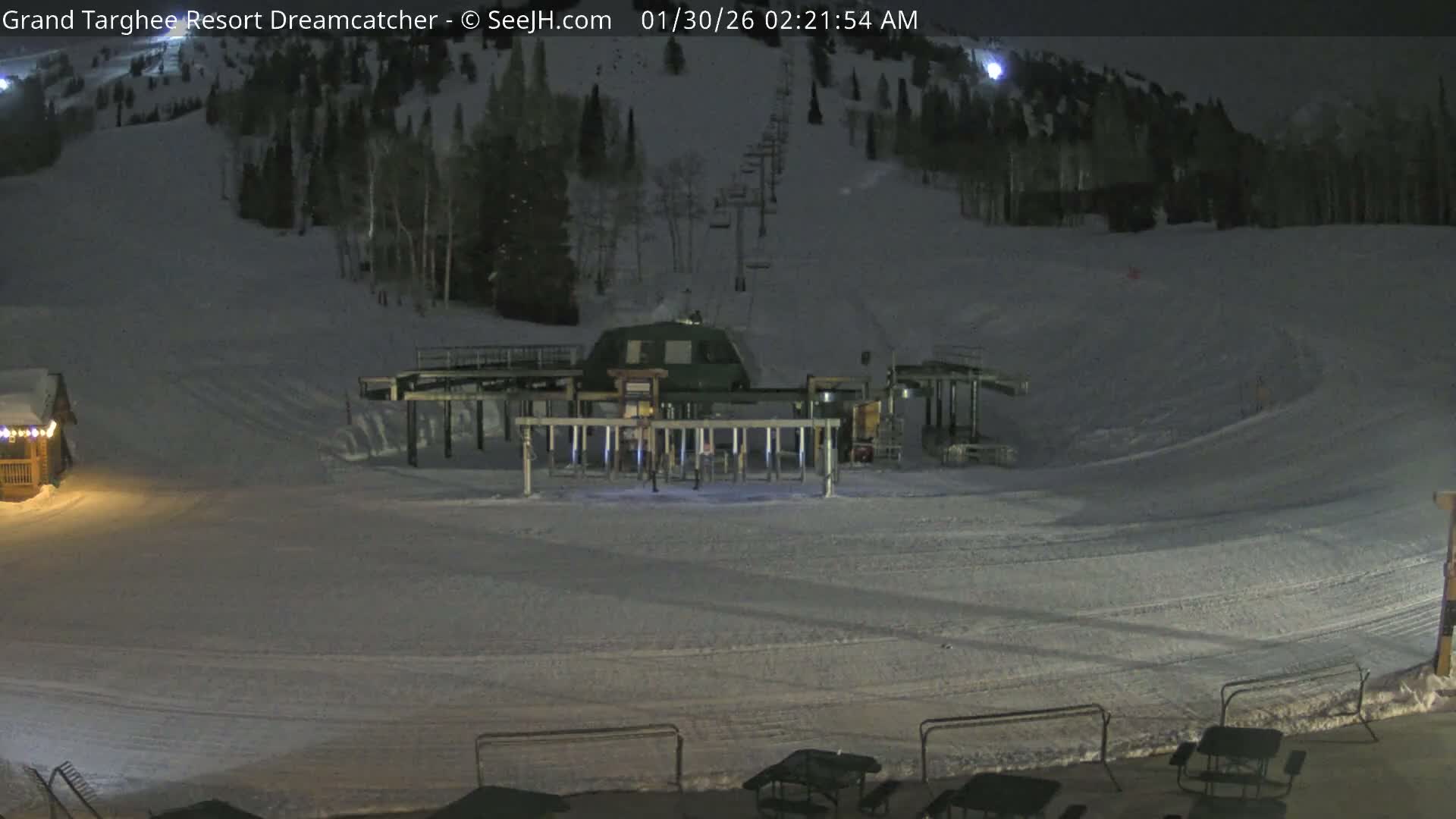 Grand Targhee Resort Ski Lifts & Slopes Live Cam - Alta, Teton, Wyoming, USA