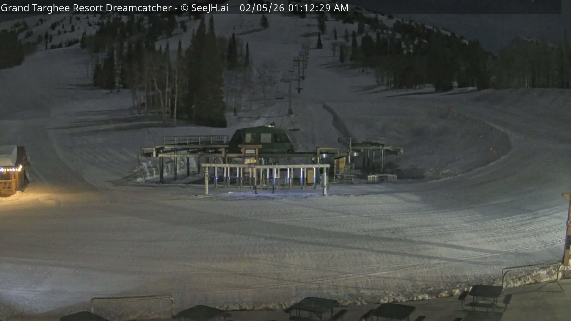 Grand Targhee Resort Ski Lifts & Slopes Live Cam - Alta, Teton, Wyoming, USA