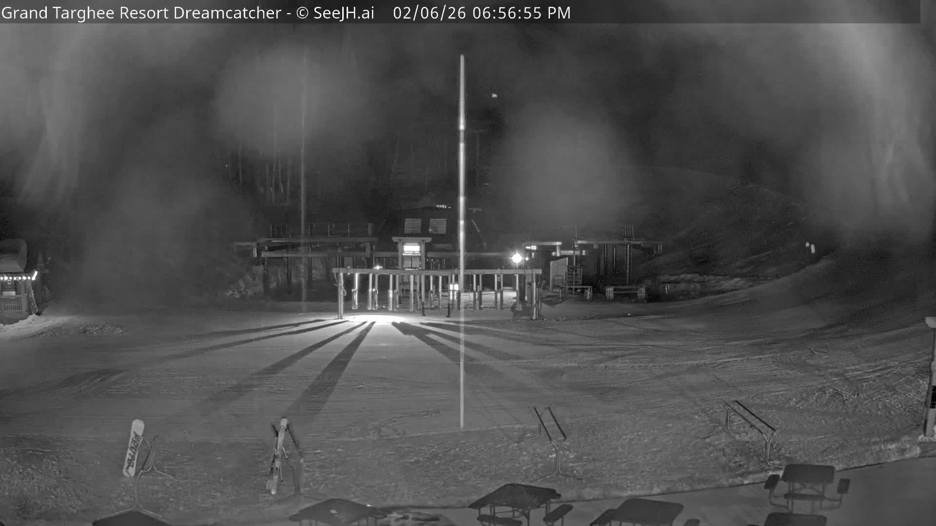 Grand Targhee Resort Ski Lifts & Slopes Live Cam - Alta, Teton, Wyoming, USA
