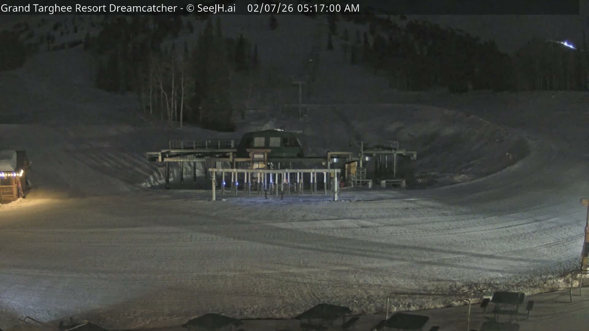Grand Targhee Resort Ski Lifts & Slopes Live Cam - Alta, Teton, Wyoming, USA