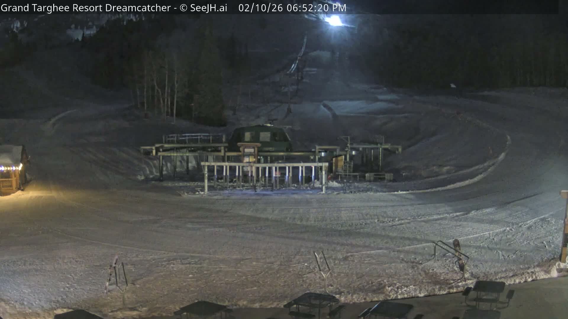 Grand Targhee Resort Ski Lifts & Slopes Live Cam - Alta, Teton, Wyoming, USA