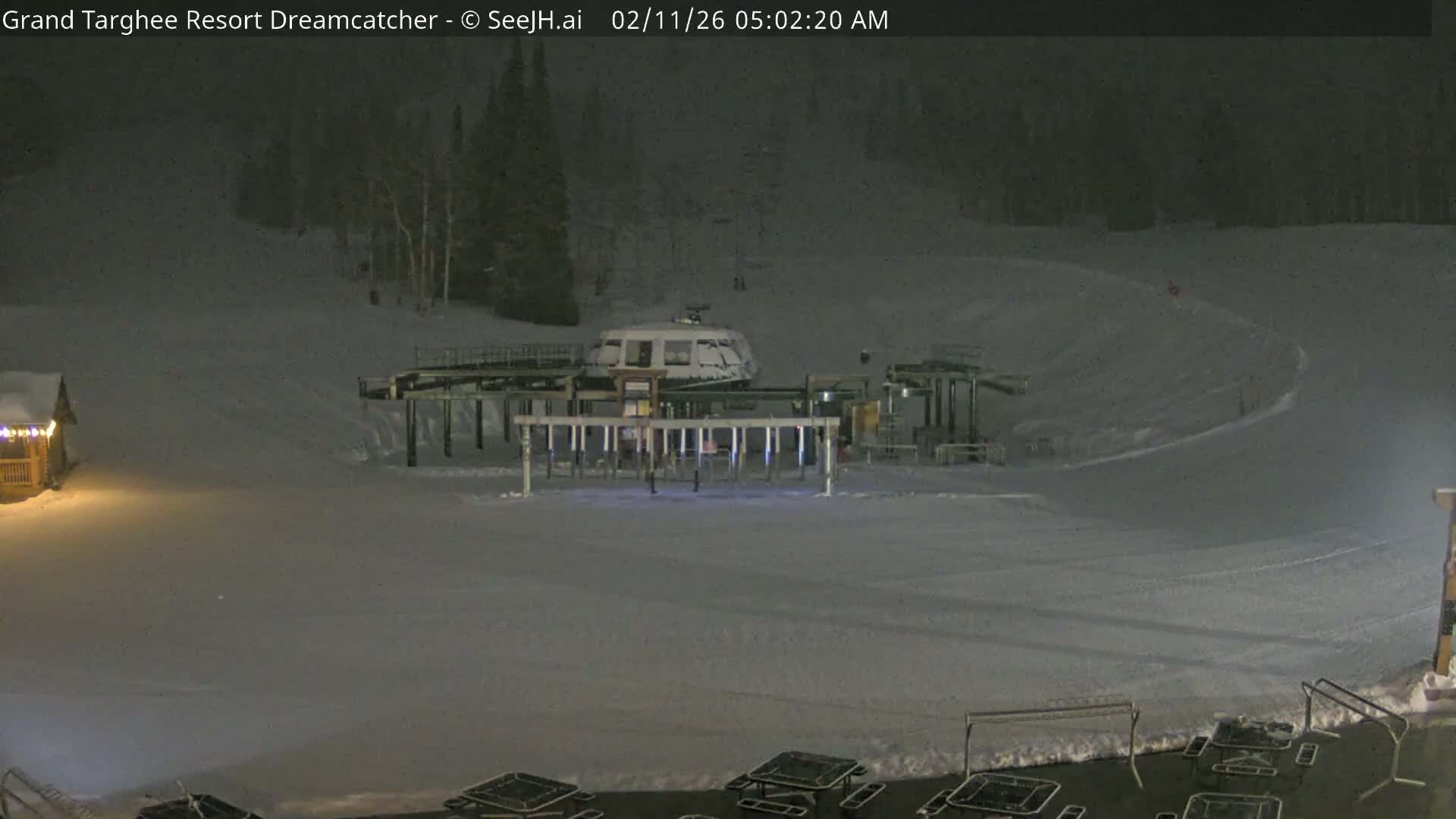 Grand Targhee Resort Ski Lifts & Slopes Live Cam - Alta, Teton, Wyoming, USA