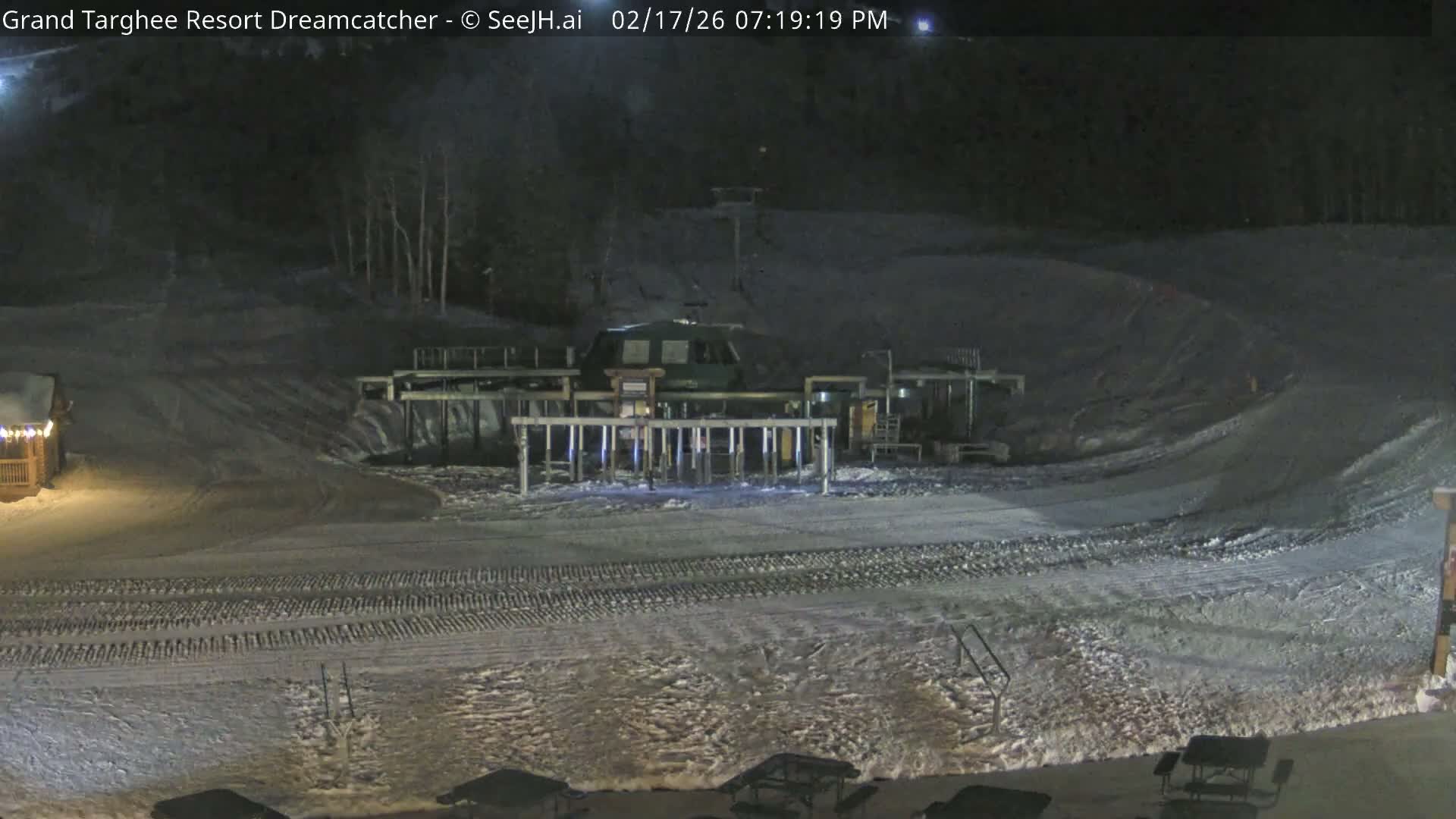 Grand Targhee Resort Ski Lifts & Slopes Live Cam - Alta, Teton, Wyoming, USA