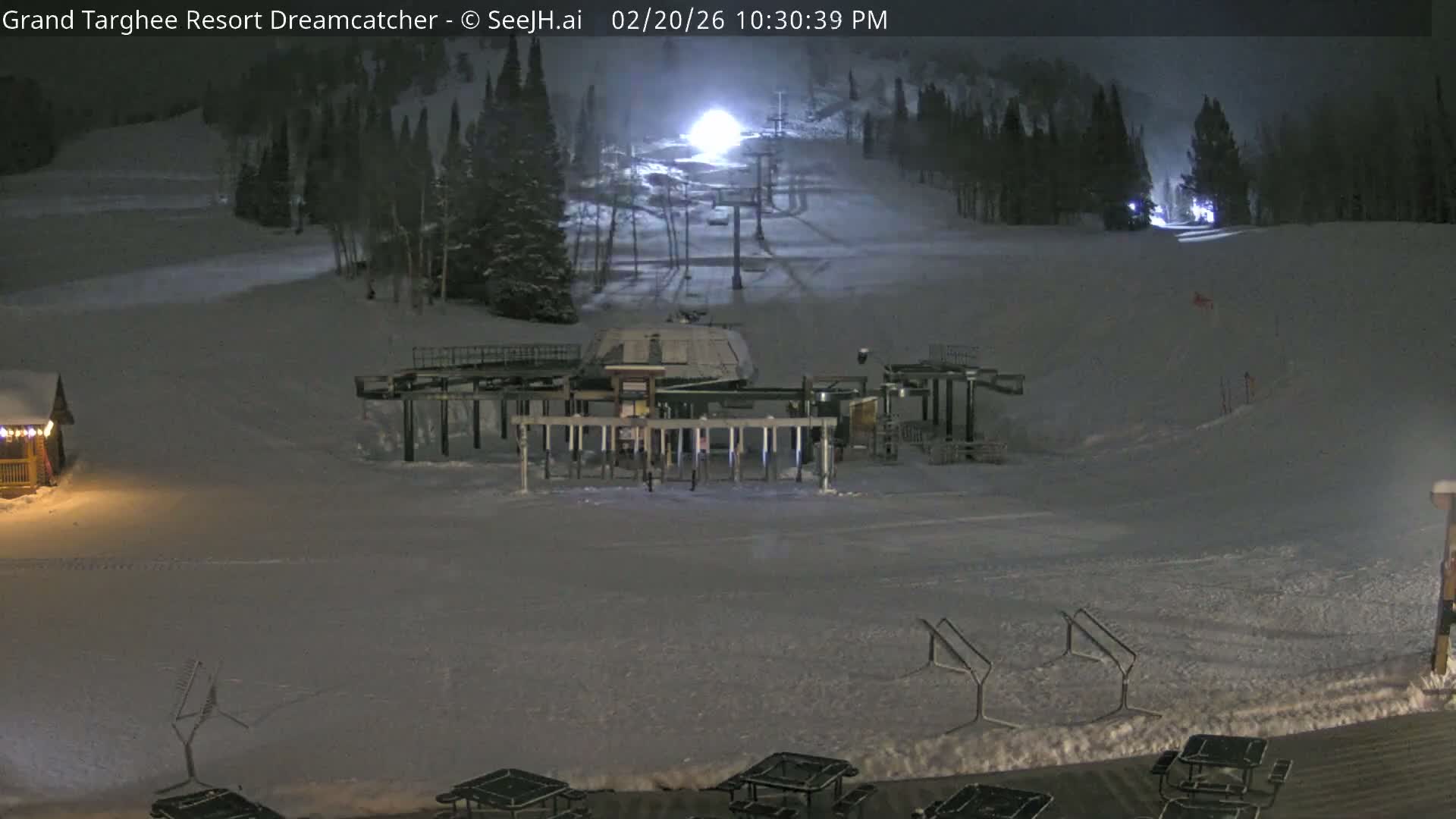 Grand Targhee Resort Ski Lifts & Slopes Live Cam - Alta, Teton, Wyoming, USA