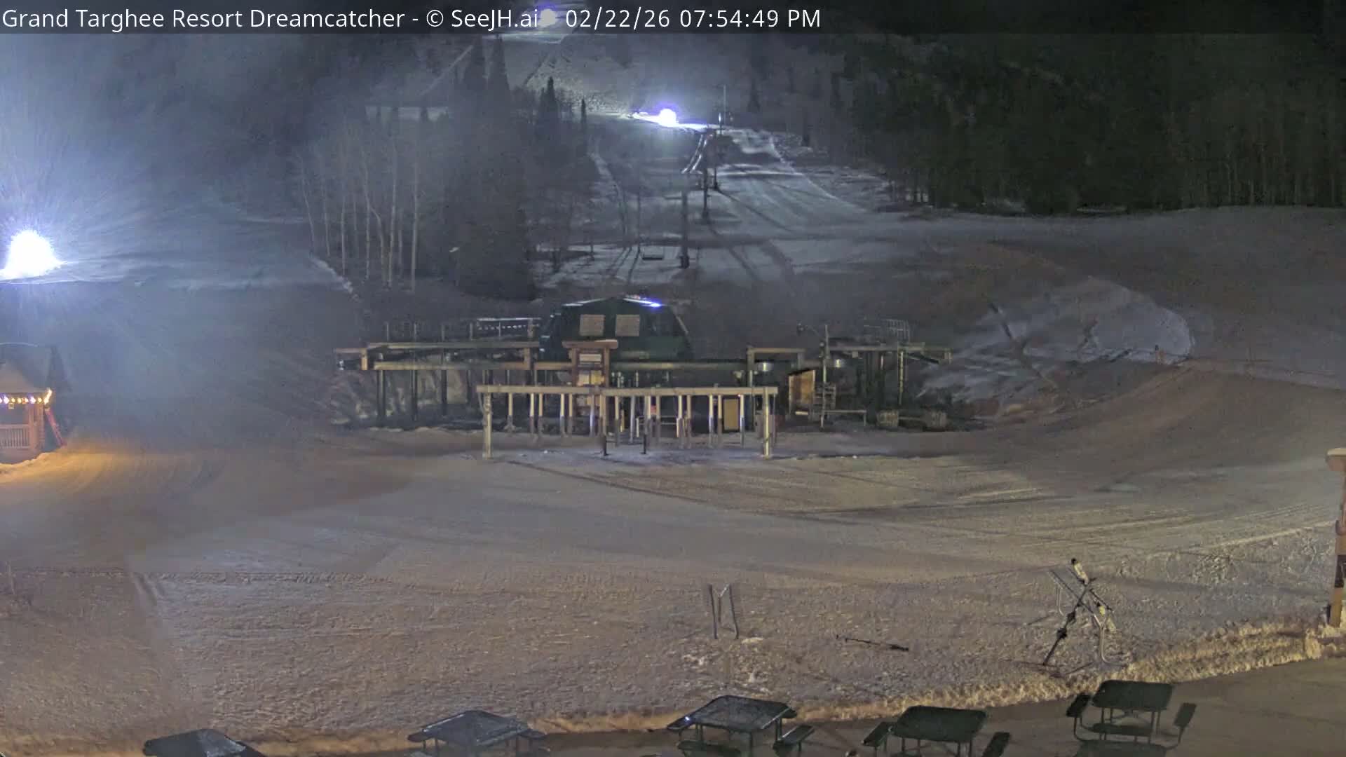 Grand Targhee Resort Ski Lifts & Slopes Live Cam - Alta, Teton, Wyoming, USA