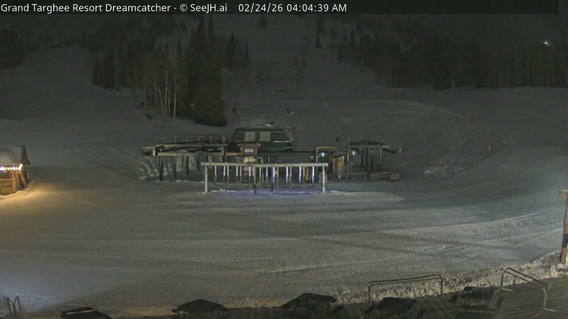 Grand Targhee Resort Ski Lifts & Slopes Live Cam - Alta, Teton, Wyoming, USA