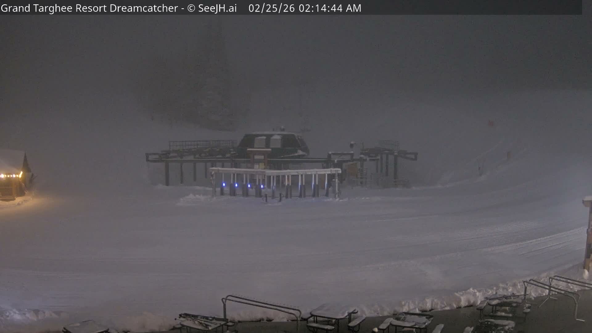 Grand Targhee Resort Ski Lifts & Slopes Live Cam - Alta, Teton, Wyoming, USA