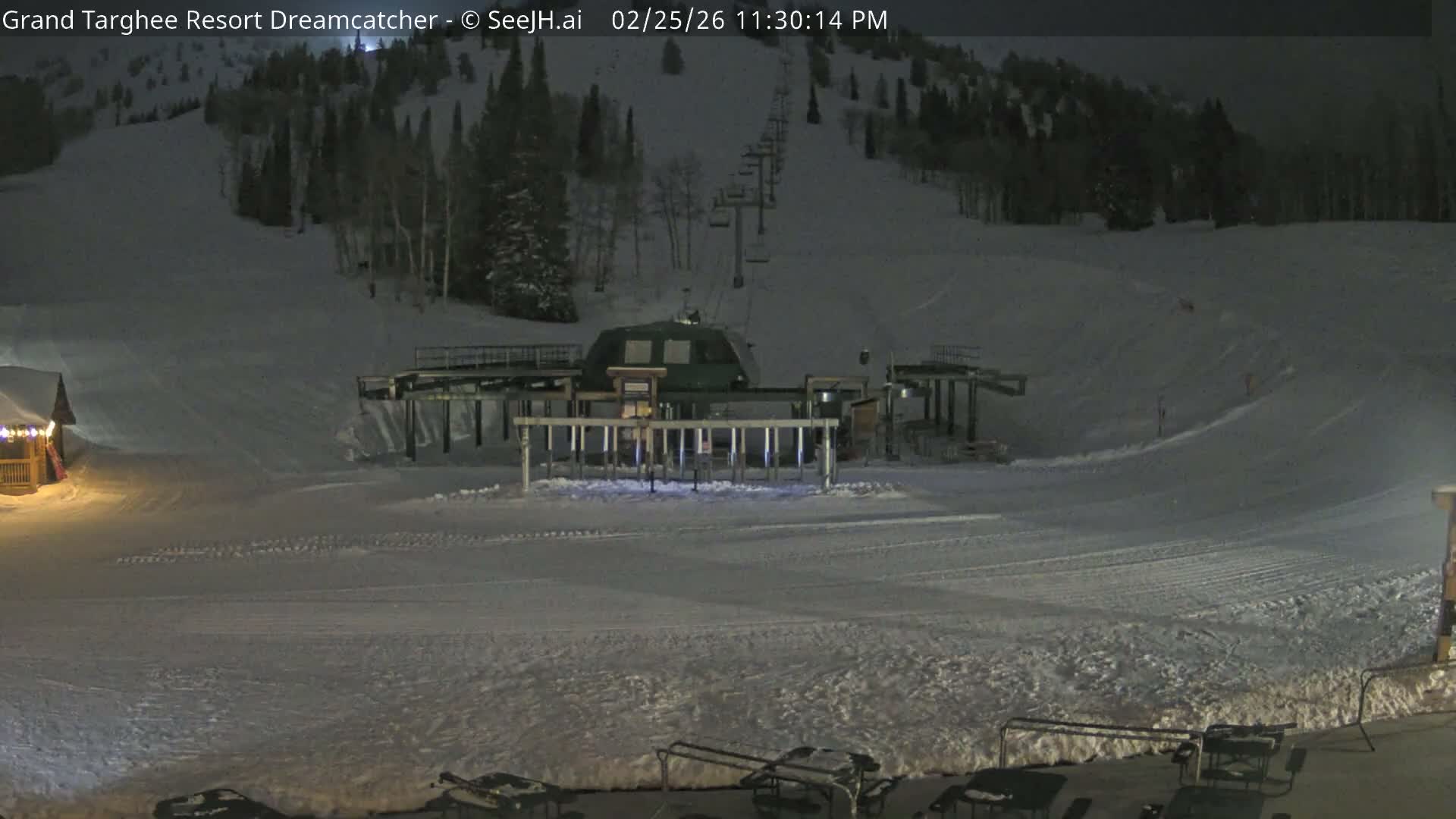 Grand Targhee Resort Ski Lifts & Slopes Live Cam - Alta, Teton, Wyoming, USA