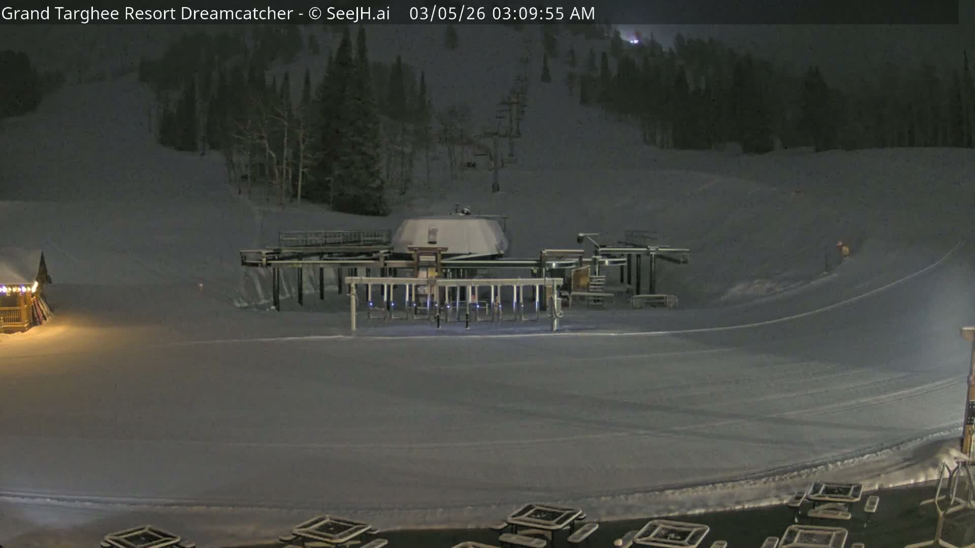 Grand Targhee Resort Ski Lifts & Slopes Live Cam - Alta, Teton, Wyoming, USA