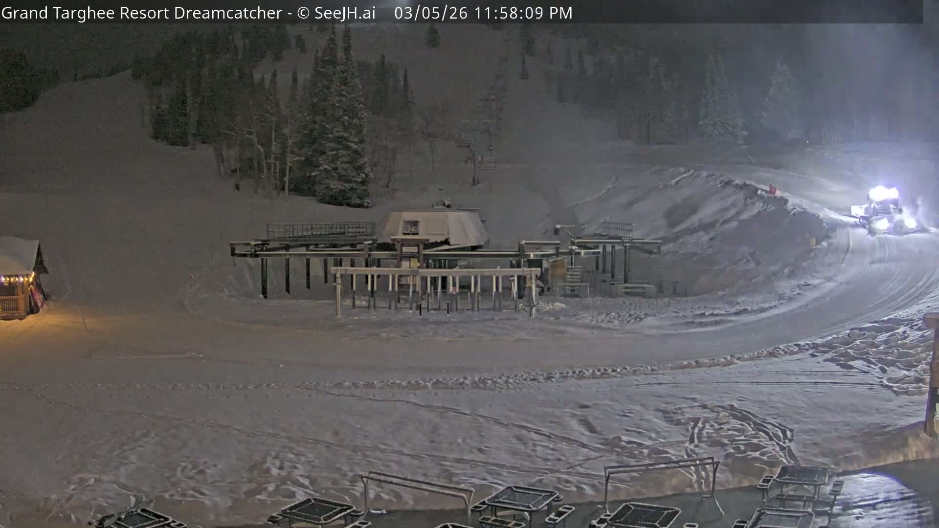 Grand Targhee Resort Ski Lifts & Slopes Live Cam - Alta, Teton, Wyoming, USA