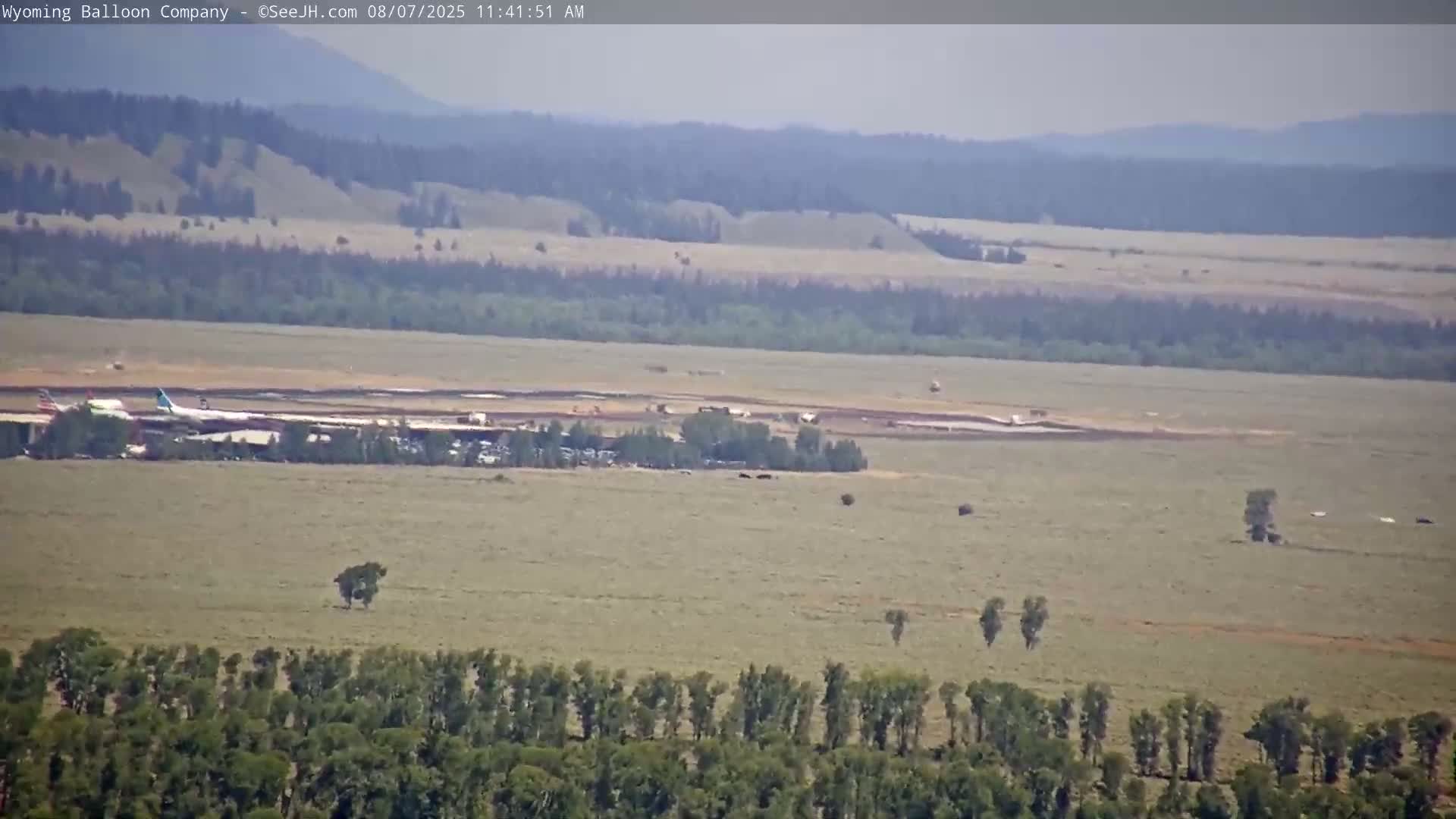 Grand Teton National Park  PTZ Live Cam - Moose, Teton, Wyoming, USA