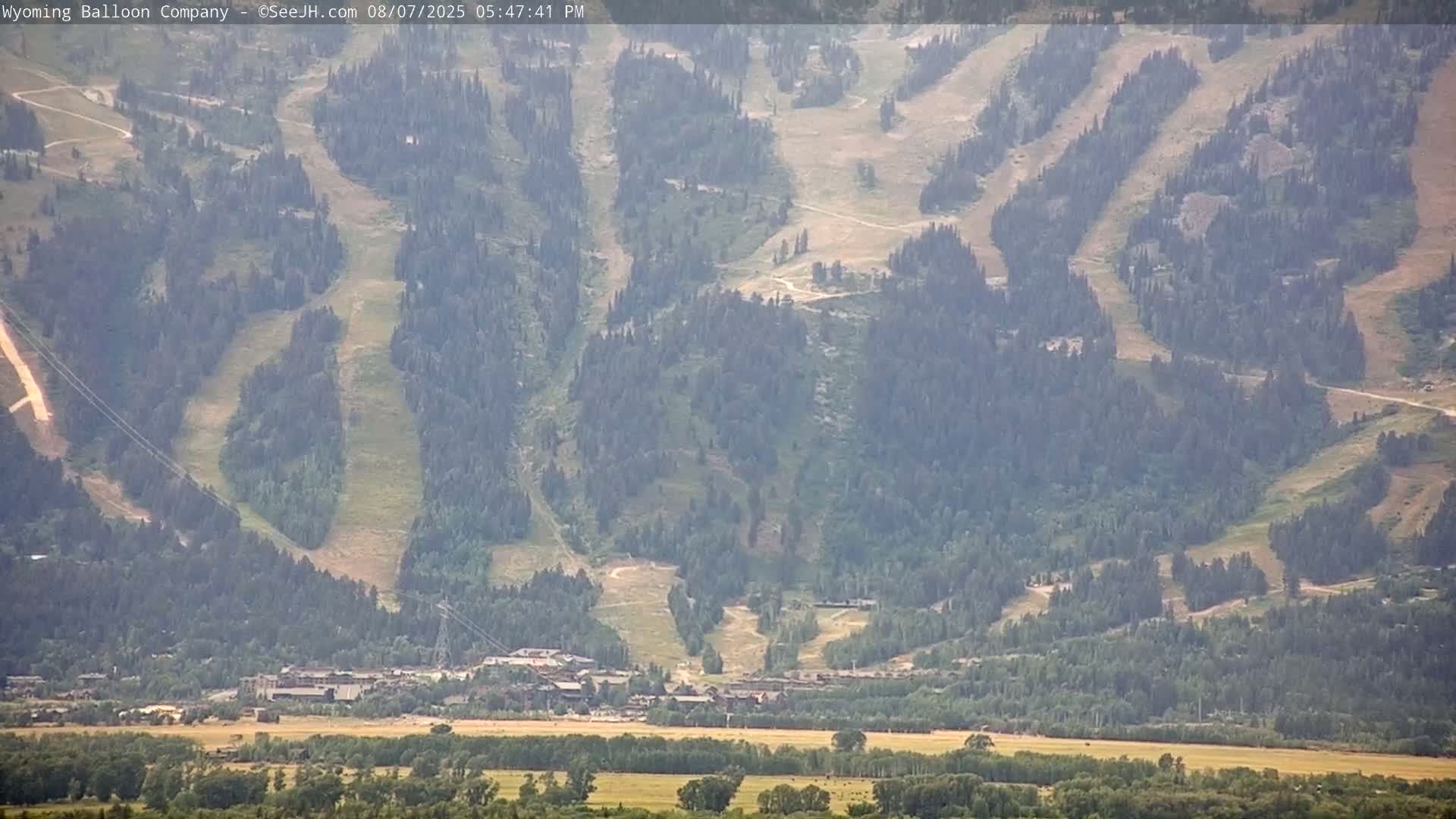 Grand Teton National Park  PTZ Live Cam - Moose, Teton, Wyoming, USA