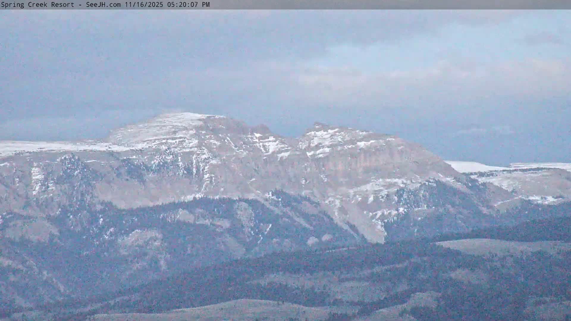 Grand Teton Mountain from Spring Creek Ranch in Jackson Hole, Wyoming - Jackson, Teton, Wyoming, USA