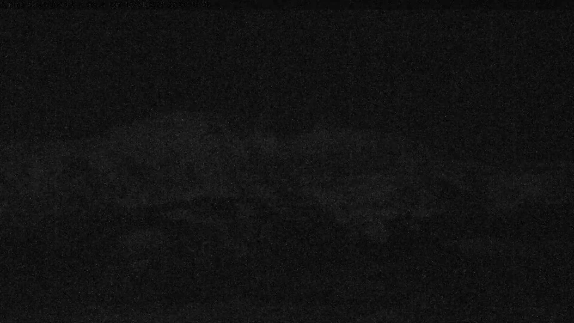 The image displays an almost entirely black field with a subtle, uniform dark grey grainy texture throughout.