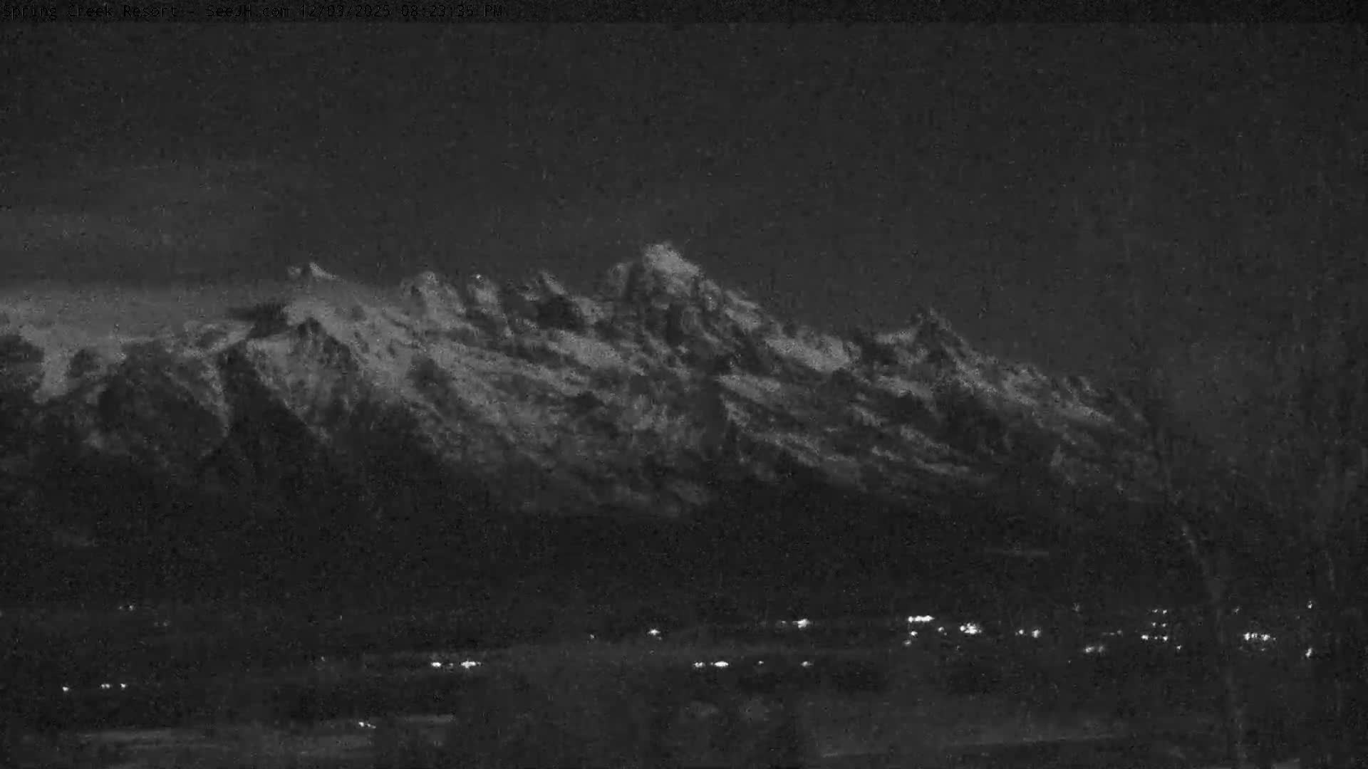 Grand Teton Mountain from Spring Creek Ranch in Jackson Hole, Wyoming - Jackson, Teton, Wyoming, USA