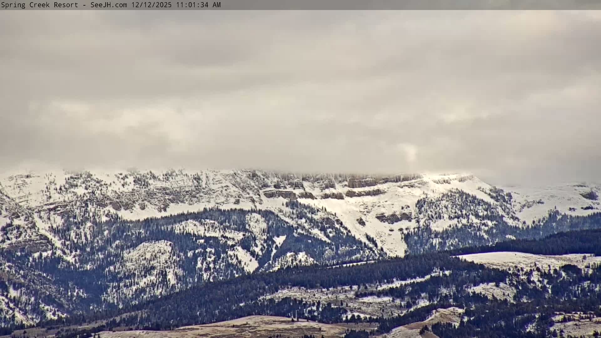 Grand Teton Mountain from Spring Creek Ranch in Jackson Hole, Wyoming - Jackson, Teton, Wyoming, USA