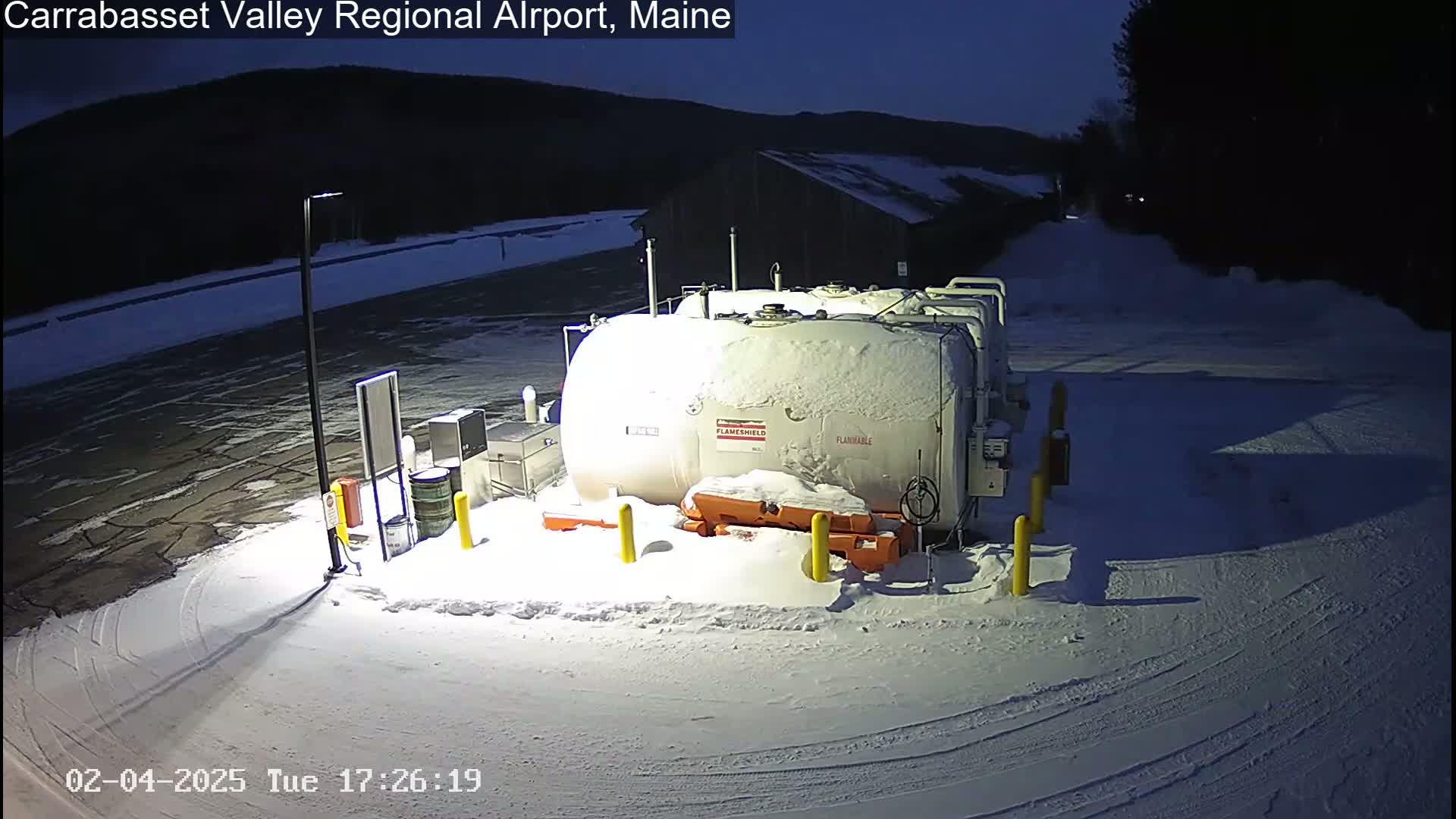 Kingsfield, Carrabassett Valley, Sugarloaf Regional Airport Live Cam - Kingsfield, Franklin, Maine, USA
