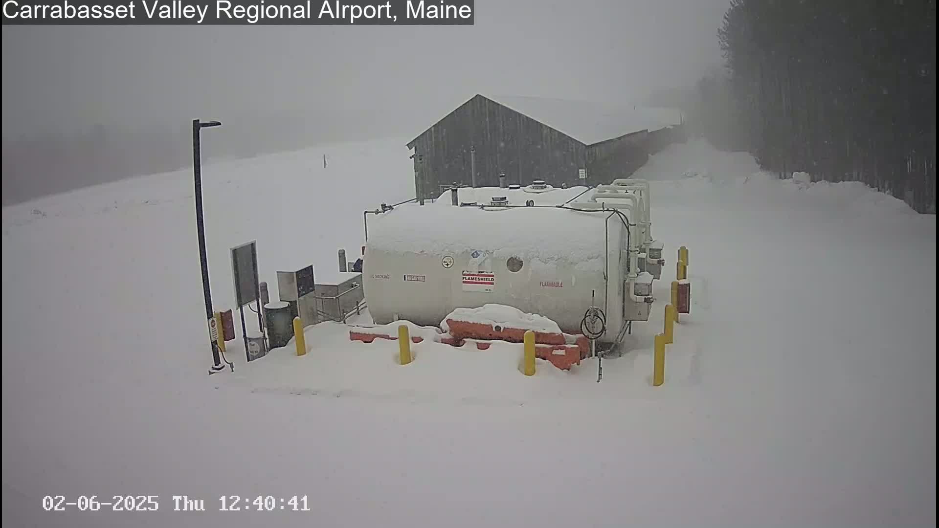 Kingsfield, Carrabassett Valley, Sugarloaf Regional Airport Live Cam - Kingsfield, Franklin, Maine, USA