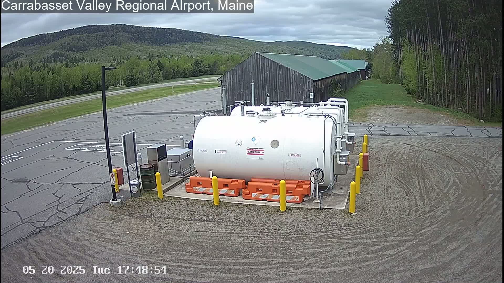 Kingsfield, Carrabassett Valley, Sugarloaf Regional Airport Live Cam - Kingsfield, Franklin, Maine, USA