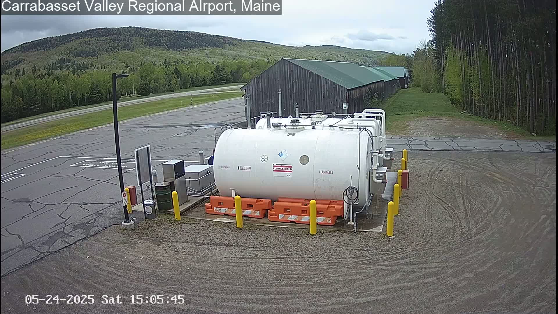 Kingsfield, Carrabassett Valley, Sugarloaf Regional Airport Live Cam - Kingsfield, Franklin, Maine, USA