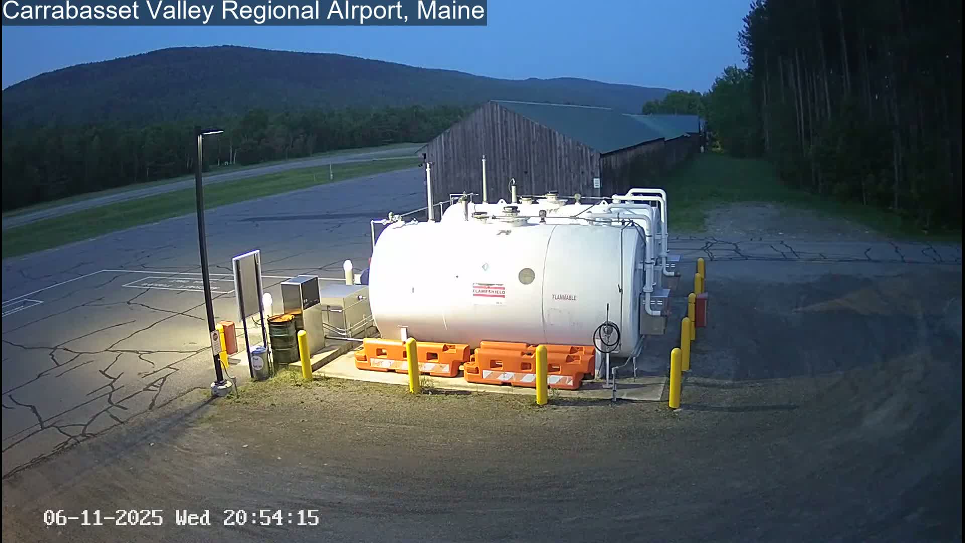 Kingsfield, Carrabassett Valley, Sugarloaf Regional Airport Live Cam - Kingsfield, Franklin, Maine, USA
