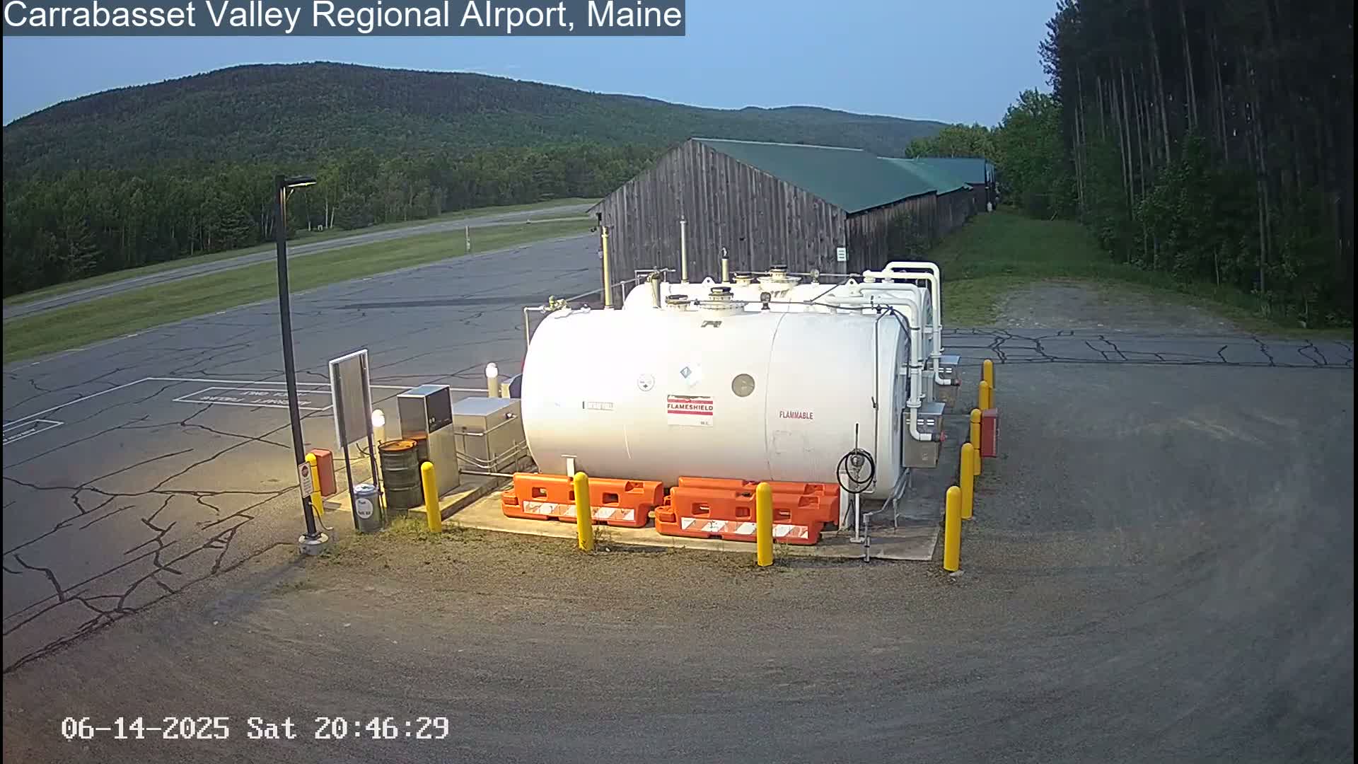 Kingsfield, Carrabassett Valley, Sugarloaf Regional Airport Live Cam - Kingsfield, Franklin, Maine, USA