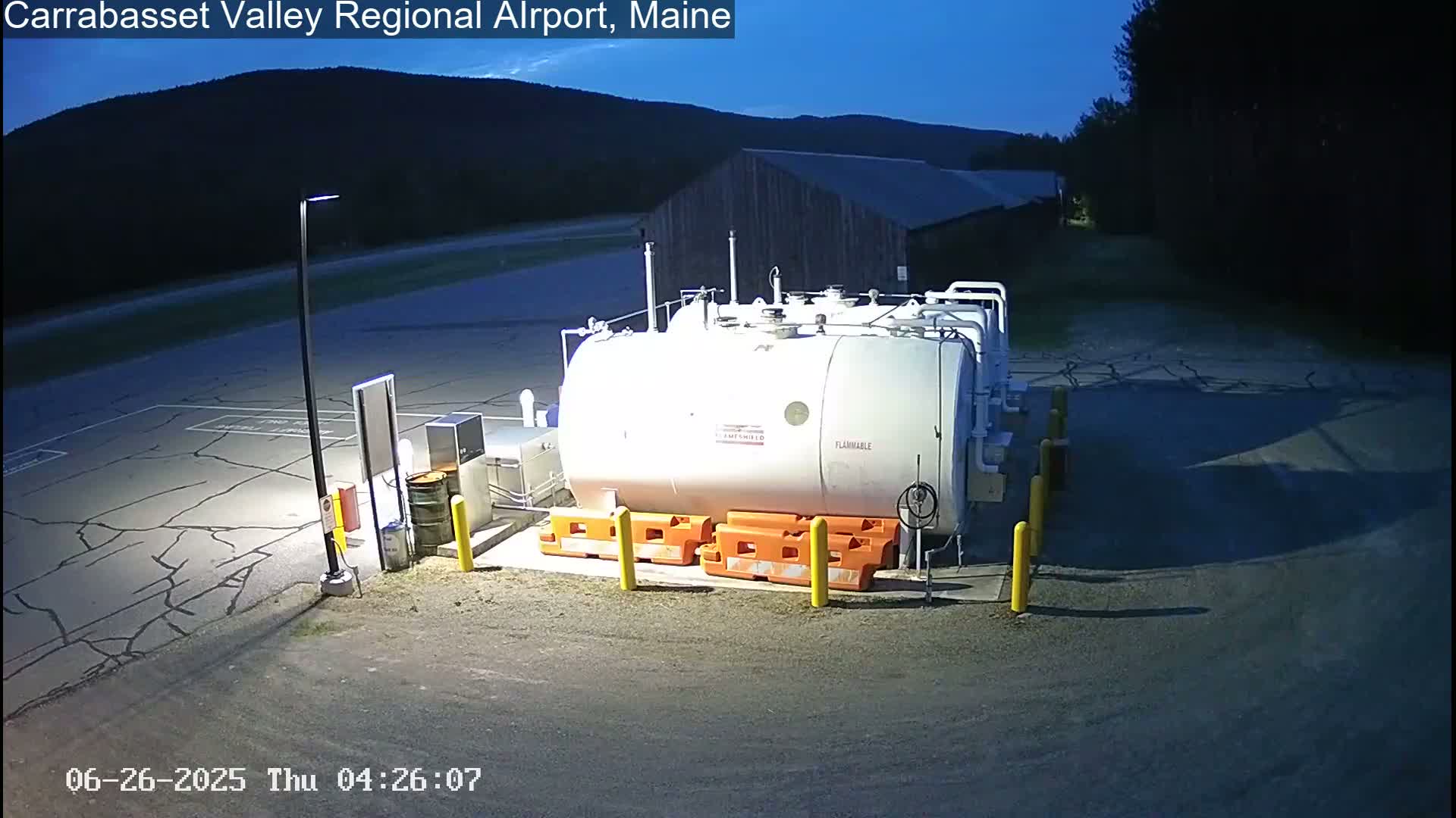 Kingsfield, Carrabassett Valley, Sugarloaf Regional Airport Live Cam - Kingsfield, Franklin, Maine, USA
