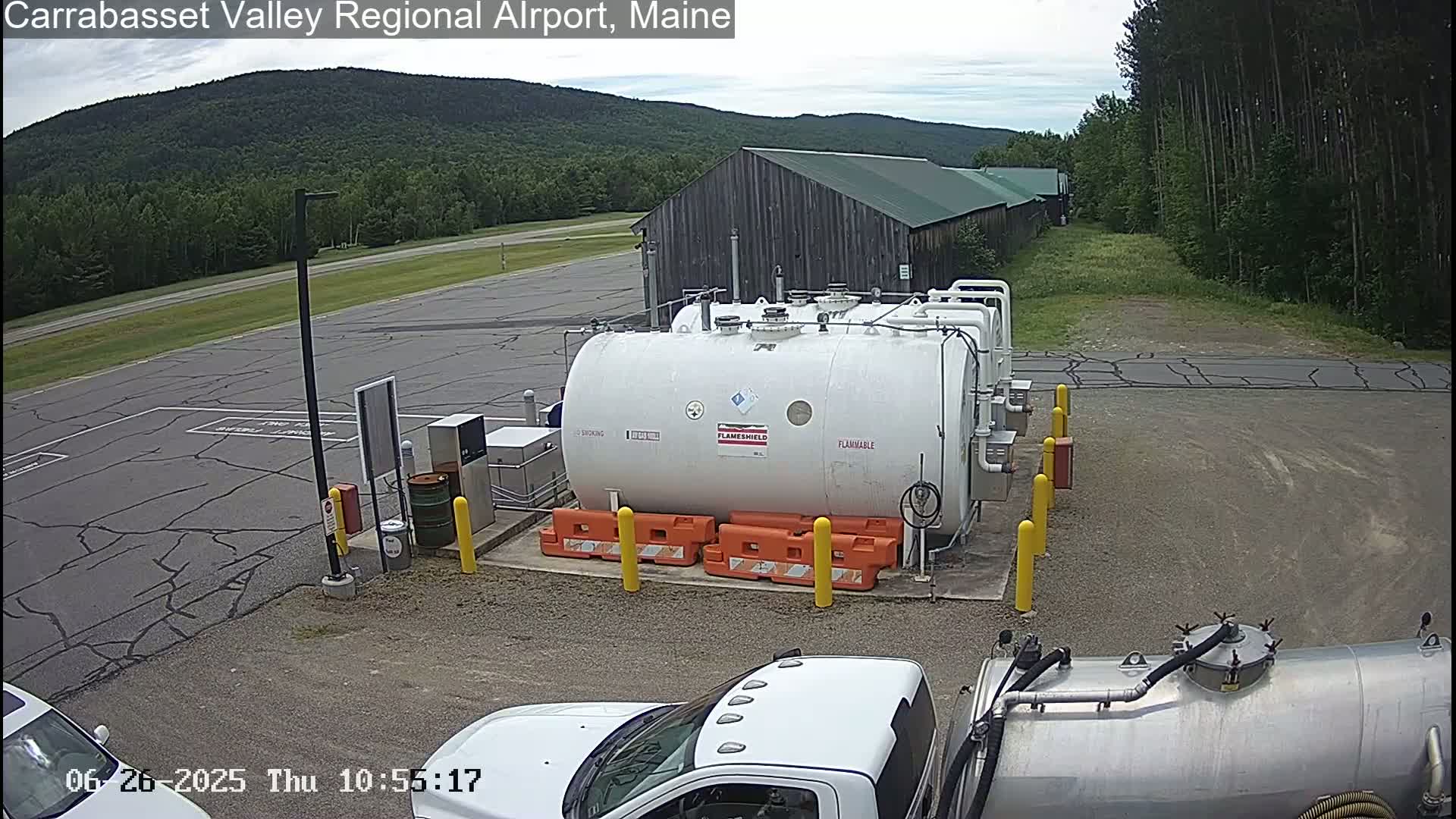 Kingsfield, Carrabassett Valley, Sugarloaf Regional Airport Live Cam - Kingsfield, Franklin, Maine, USA