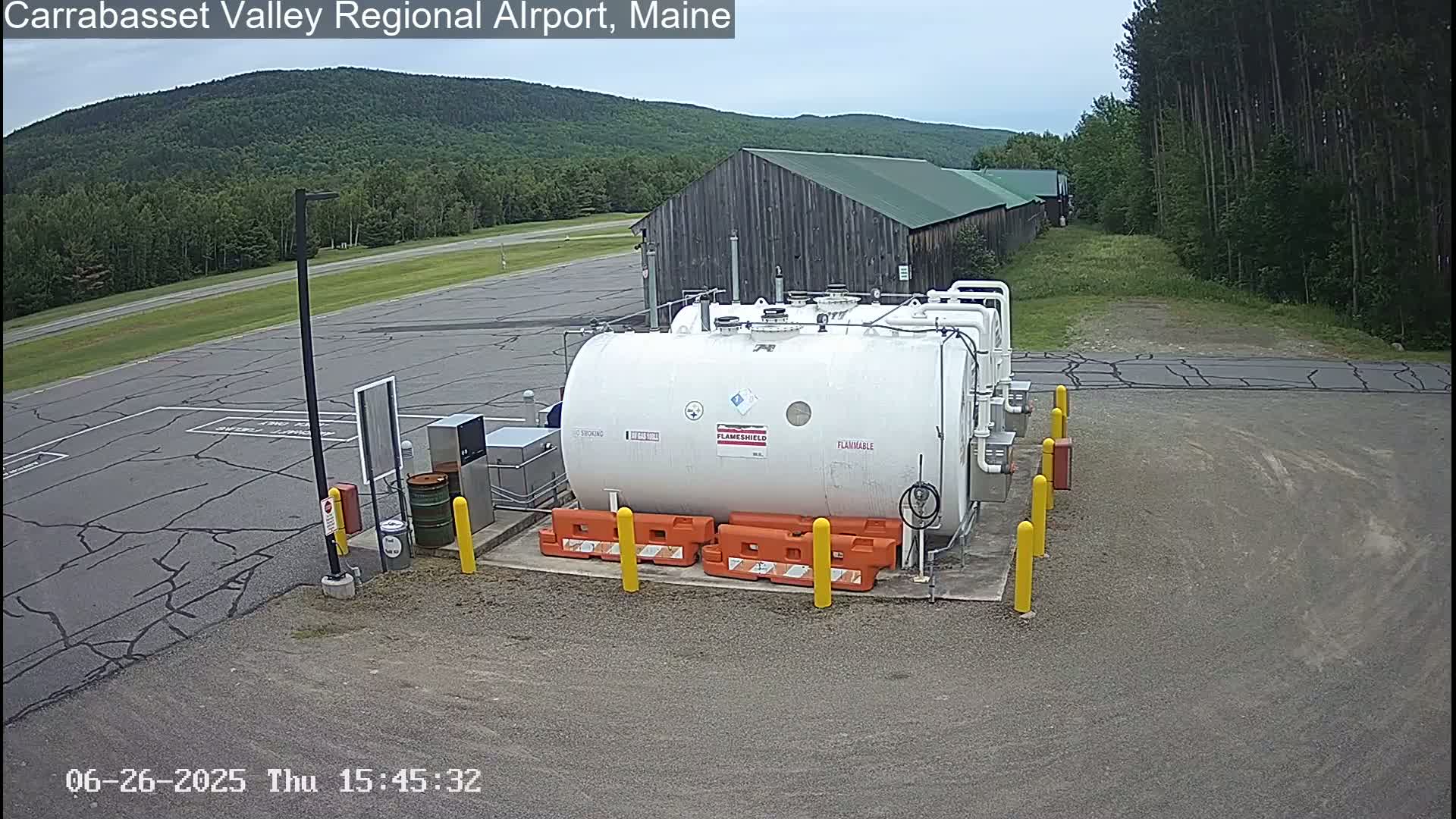 Kingsfield, Carrabassett Valley, Sugarloaf Regional Airport Live Cam - Kingsfield, Franklin, Maine, USA